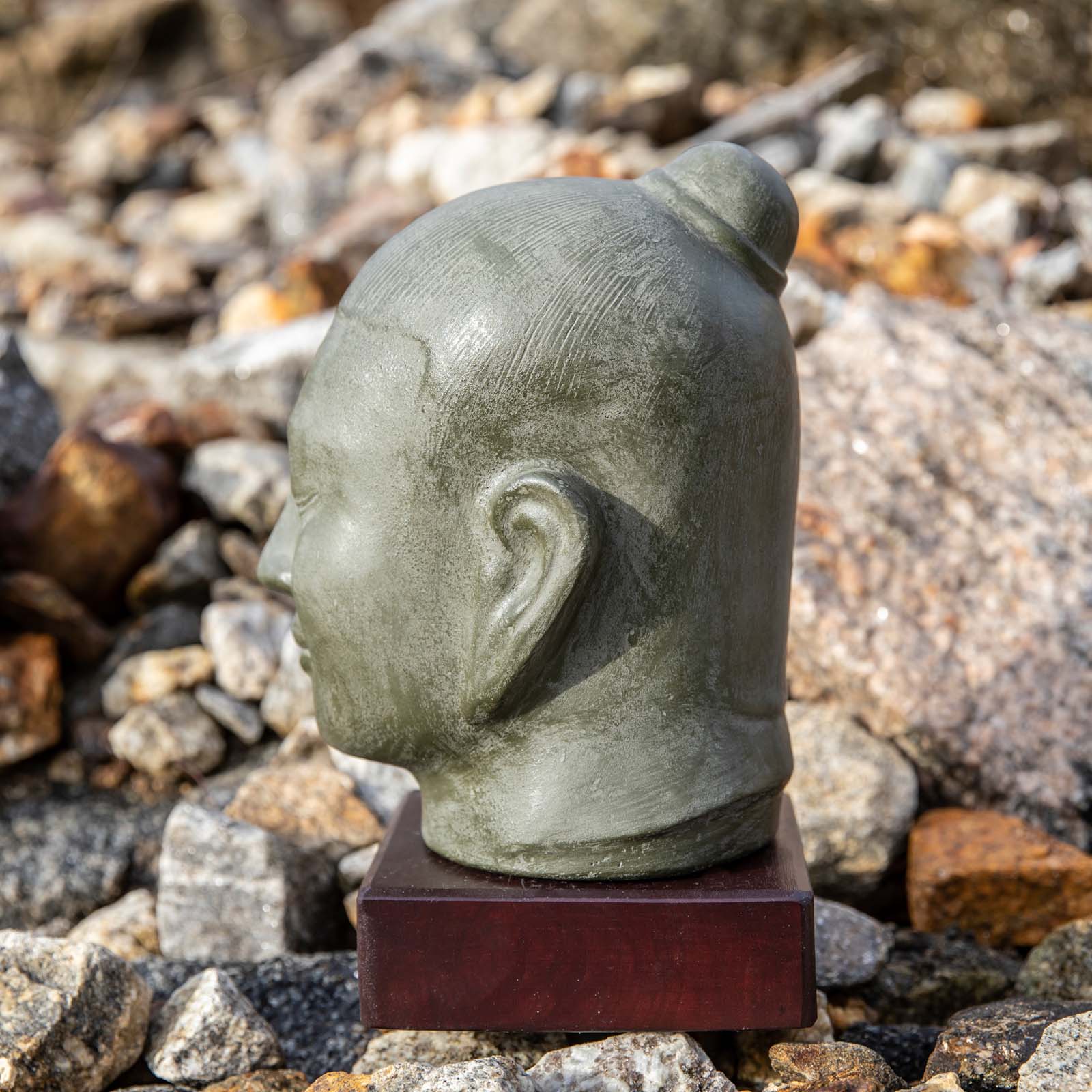 Cambodian Khmer Buddha Head Statue、mySite、topwebapps