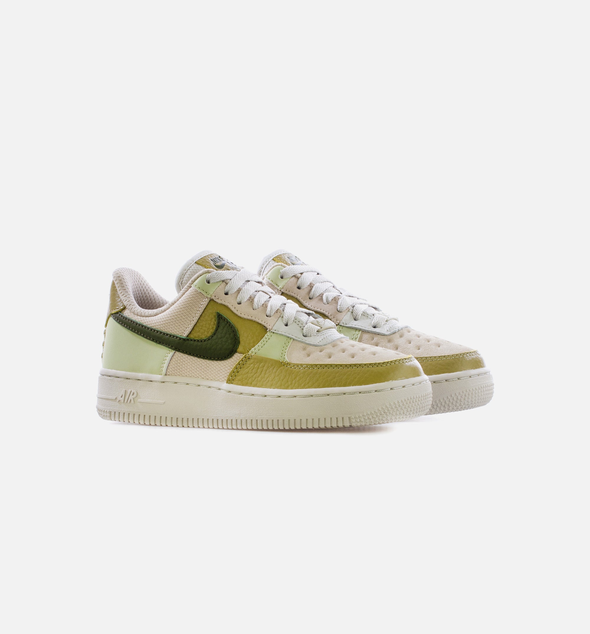 Air Force 1 Low Rough Green Womens Lifestyle Shoe - Light Bone/Rough Green/Olive Aura、mySite、dreamappss