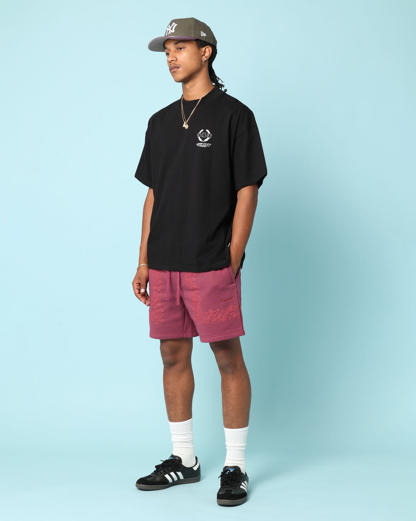 Carré Players Oversized T-Shirt Black、mySite、zt4zffjzw