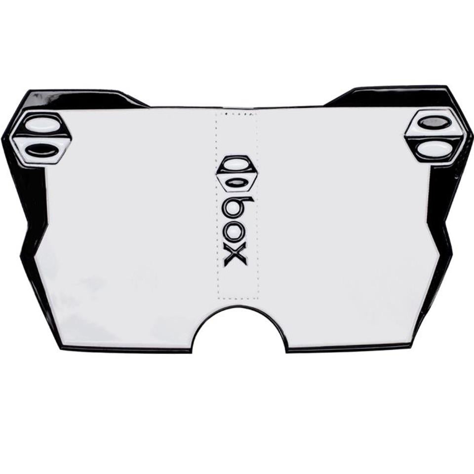 Box Phase 2 Race Side Number Plate - Black、mySite、merchandisen