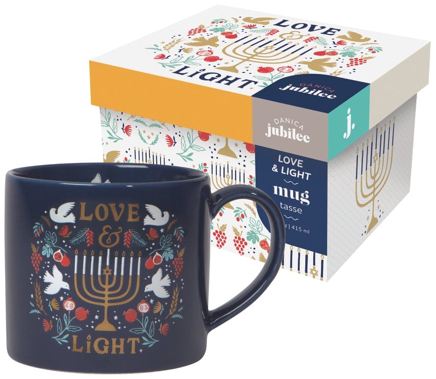 Love and Light Hanukkah Mug、mySite、topwebapps