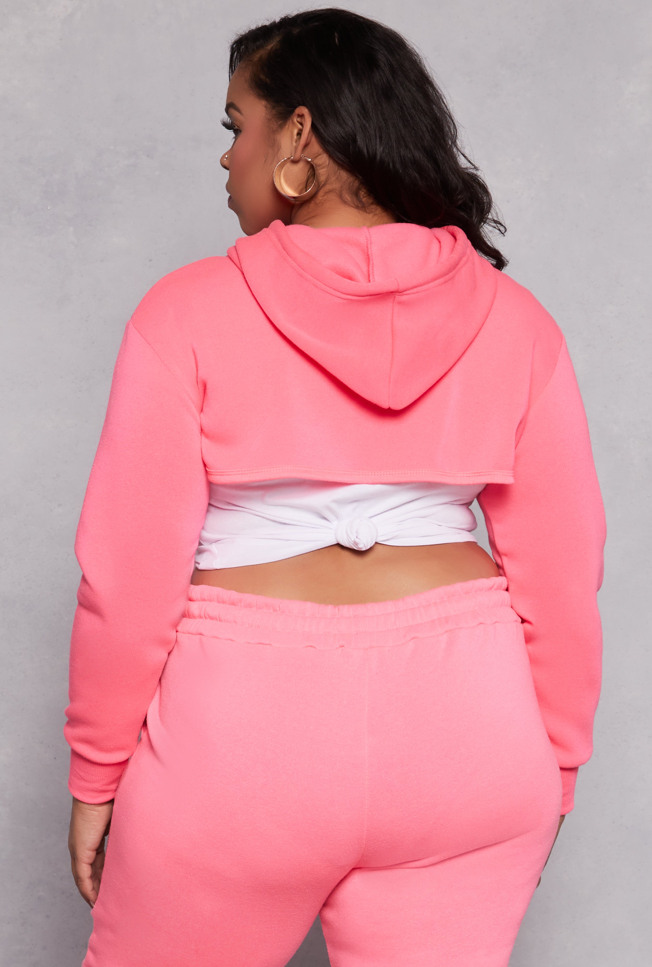 Plus Size New York Bolero Sweatshirt、mySite、camillekostekn