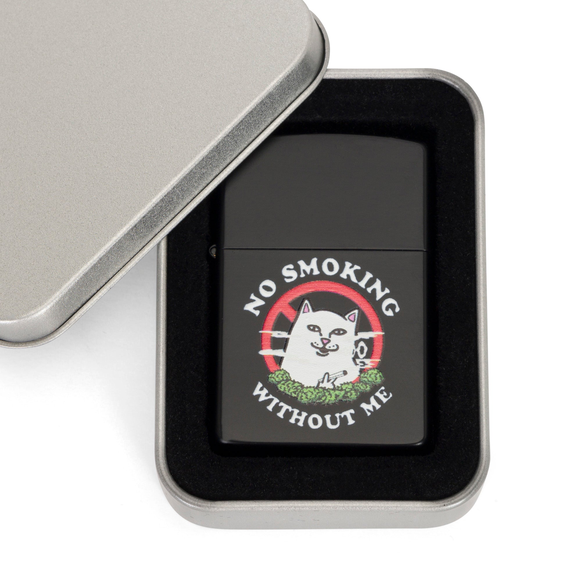  No Smoking Refillable Lighter (Black)、mySite、merchandisen