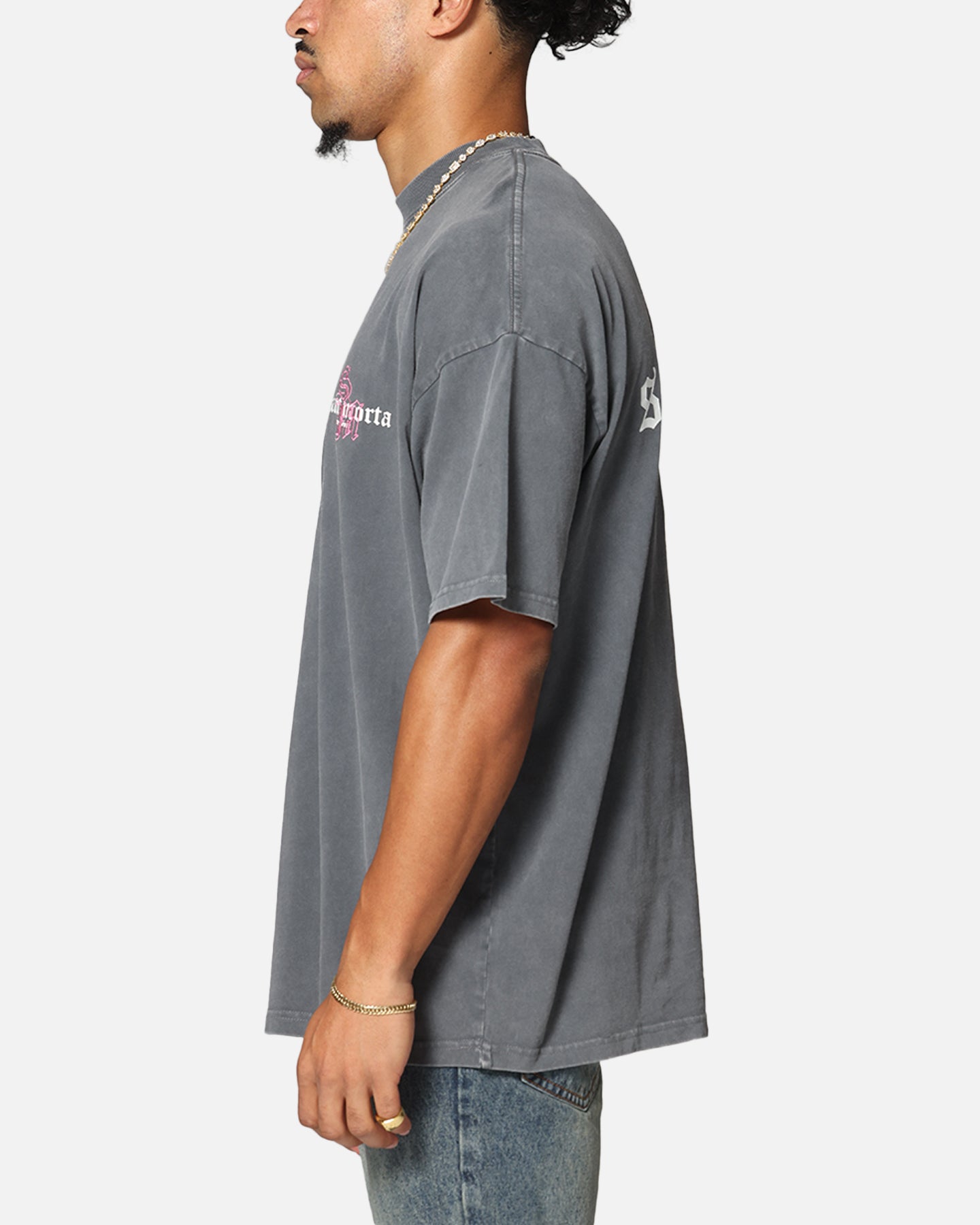 Saint Morta Heritage Boxy T-Shirt Washed Black、mySite、zt4zffjzw