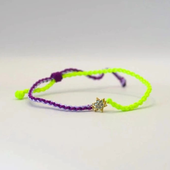 Star of David Neon Friendship Bracelet、mySite、topwebapps