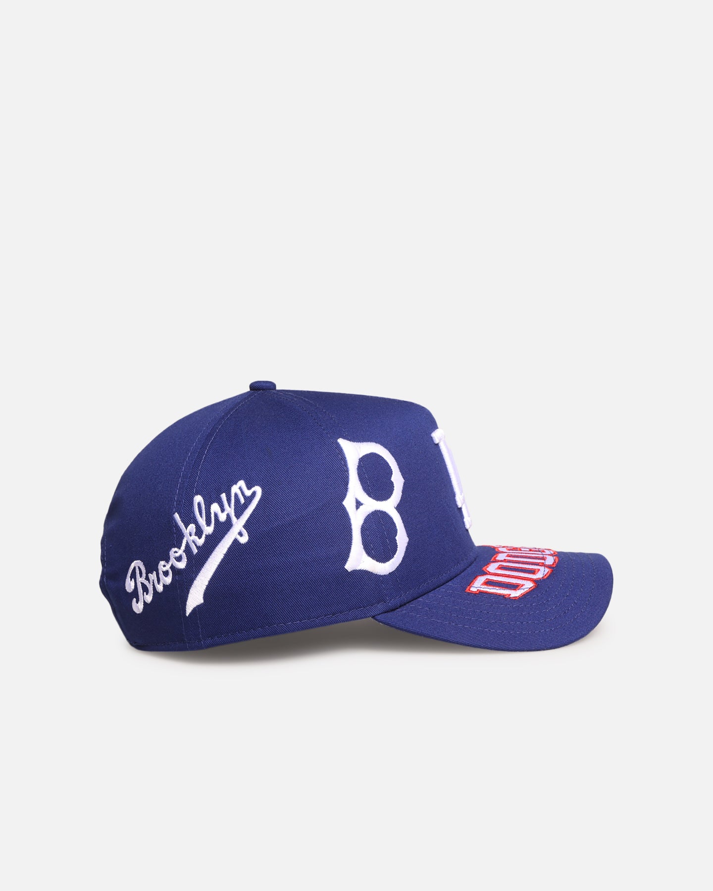New Era Los Angeles Dodgers 'MLB All Over Logos' 9FORTY A-Frame Snapback Official Team Colour、mySite、zt4zffjzw