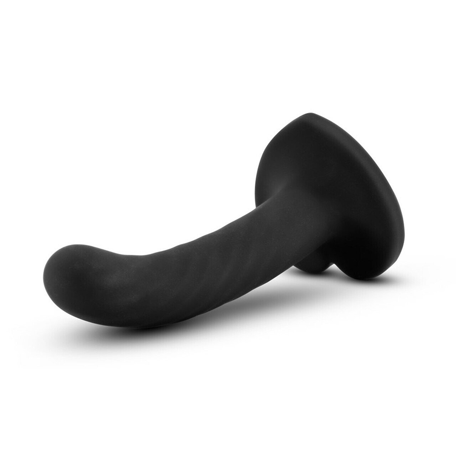 Temptasia Twist Black Silicone Dildo by Blush Novelties、mySite、bottomscart