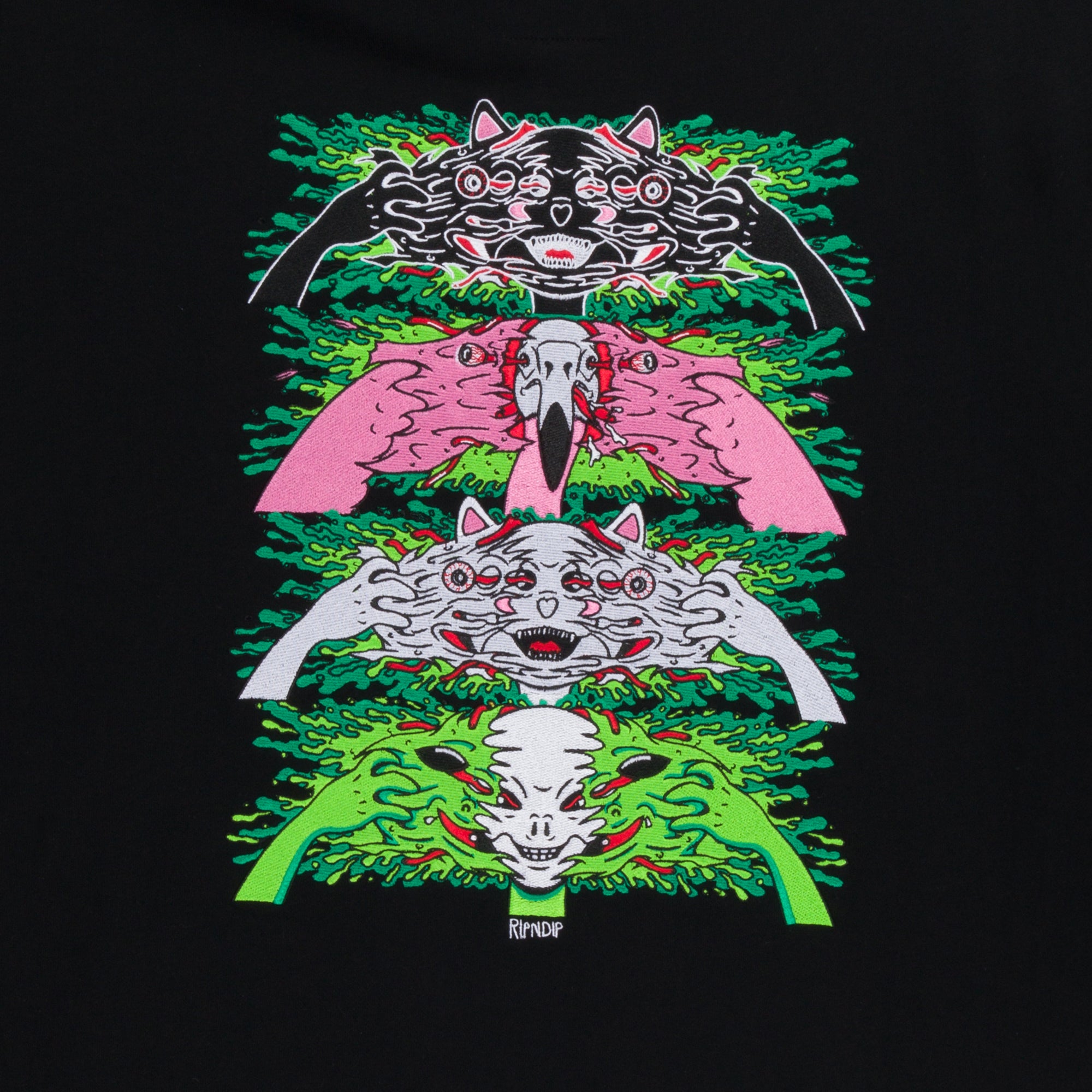  Skull Face Hoodie (Black)、mySite、merchandisen