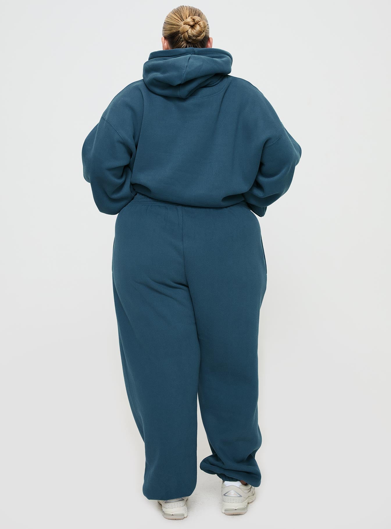 Princess Polly Track Pants Block / Cursive Text Slate Curve、mySite、solidvoid