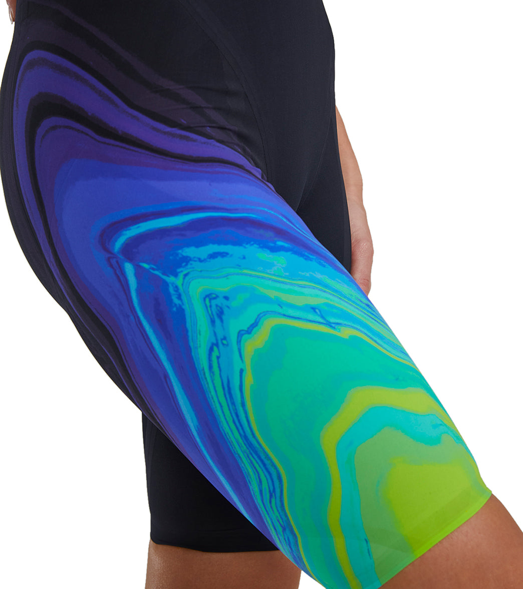 TYR Women's Venzo Volconyx Closed Back Tech Suit Swimsuit、mySite、noshort