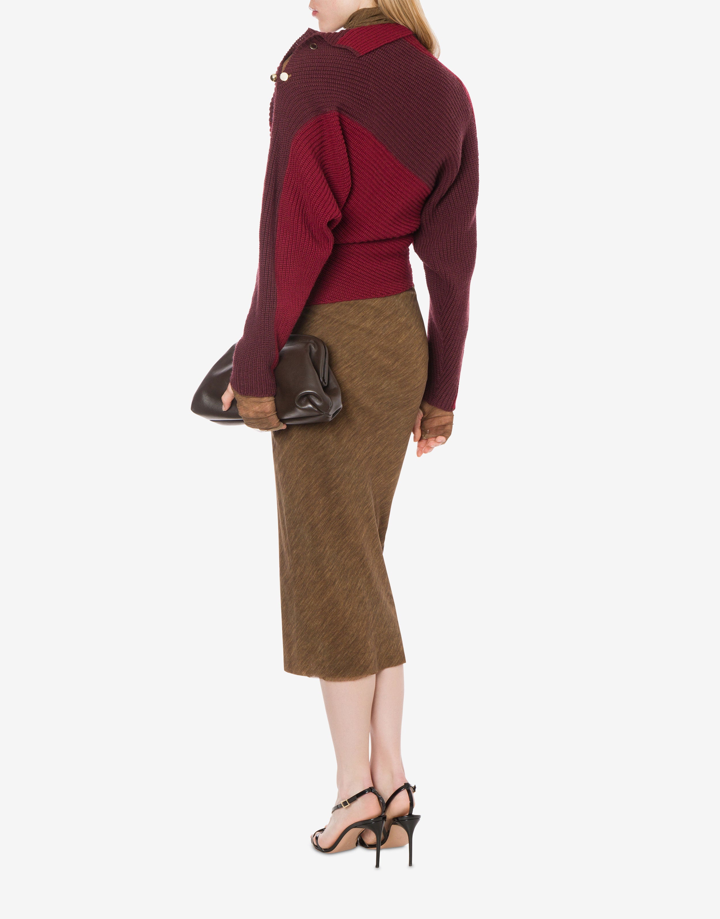 Gonna tubino in tulle stretch stampato、mySite、aoinhome