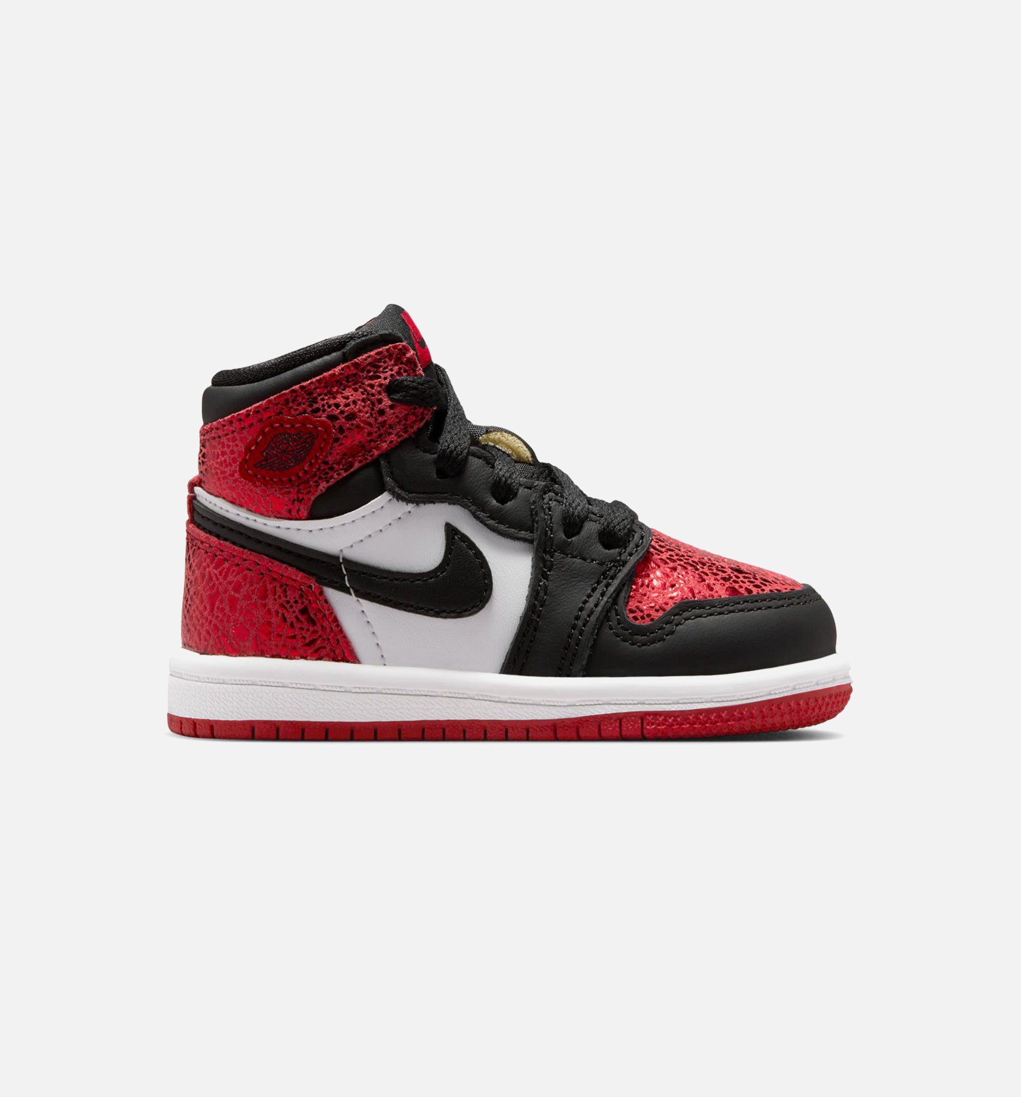 Air Jordan 1 Retro High OG Ruby Infant Toddler Lifestyle Shoe - Varsity Red/Black/White、mySite、dreamappss