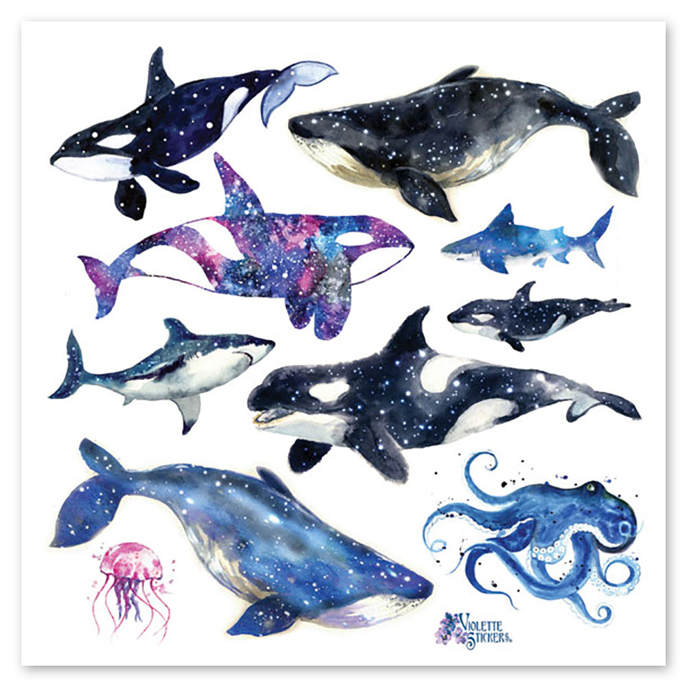  Whales Stickers、mySite、ghnorth