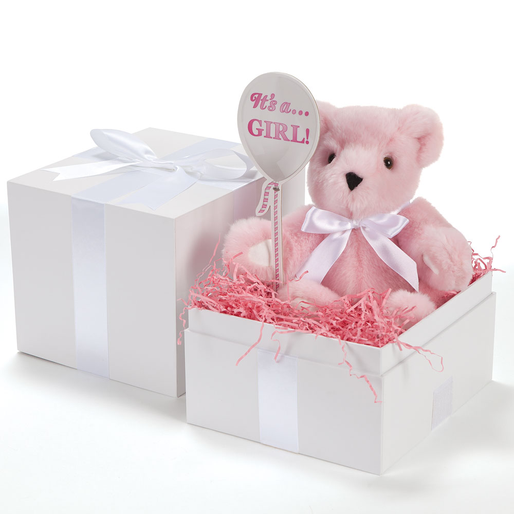 11 In. Gender Reveal Girl Bear、mySite、g9winljtr