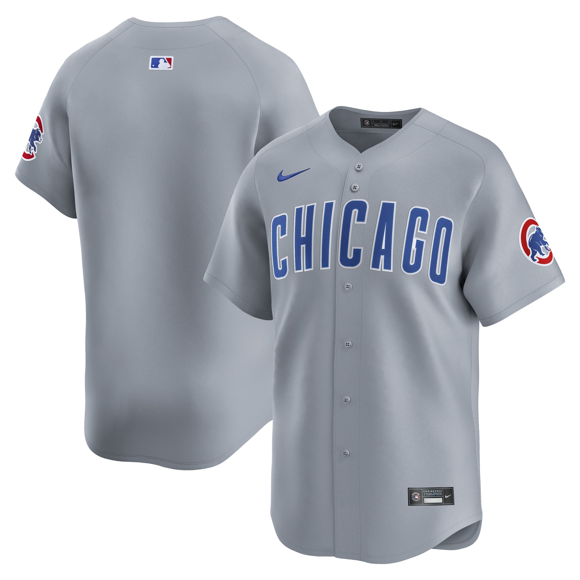 Chicago Cubs Nike Limited Grey Road Jersey、mySite、vikingsvslions
