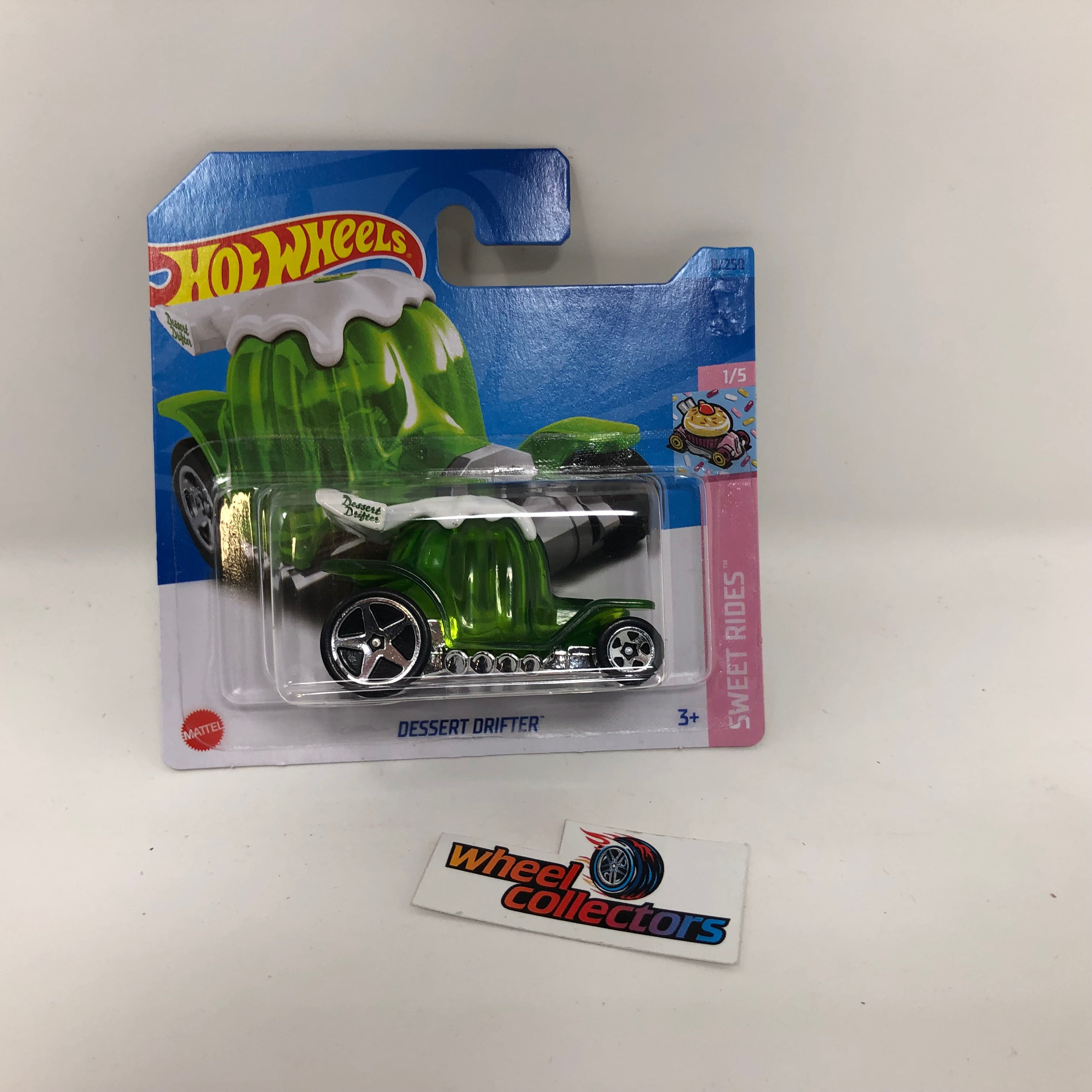 Dessert Drifter * Green * 2023 Hot Wheels Case A Release Short Card、mySite、hgirdovlk