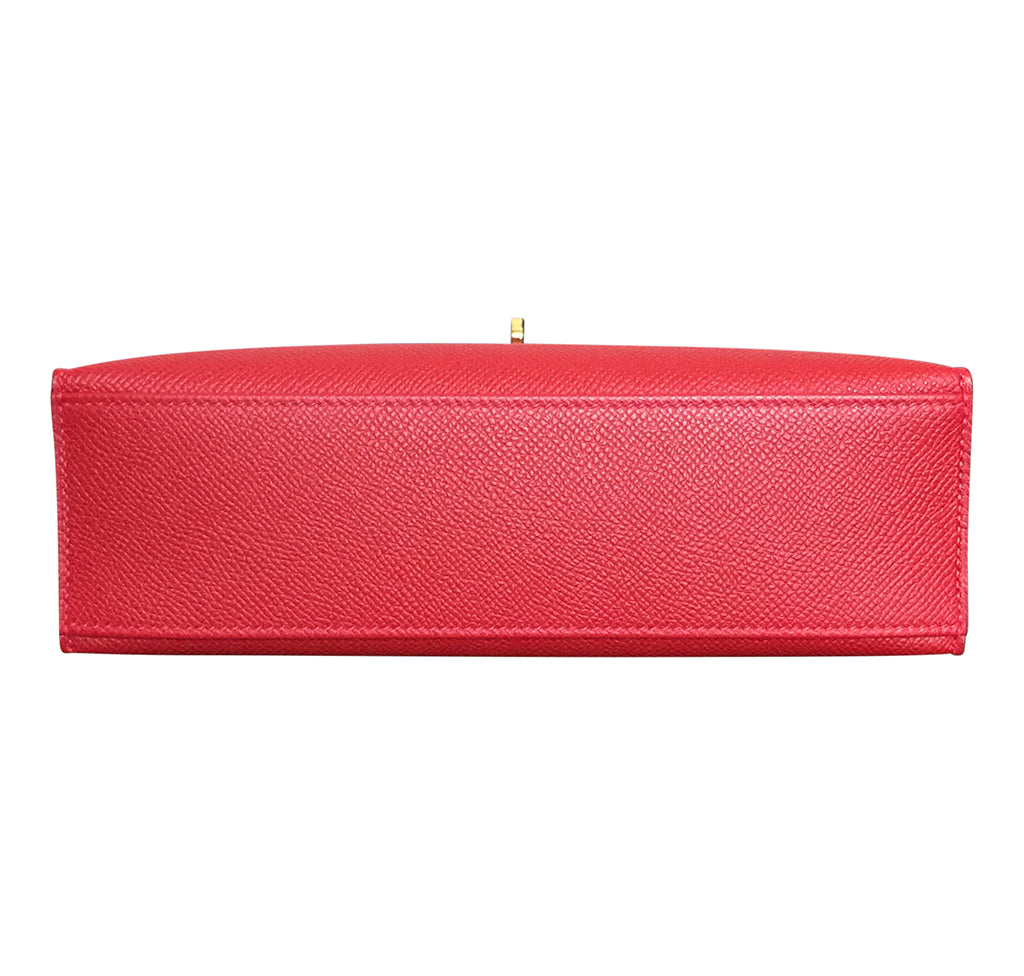 Hermès Kelly Pochette Mini Rouge Casaque Epsom GHW Bag、mySite、garminoutage.com