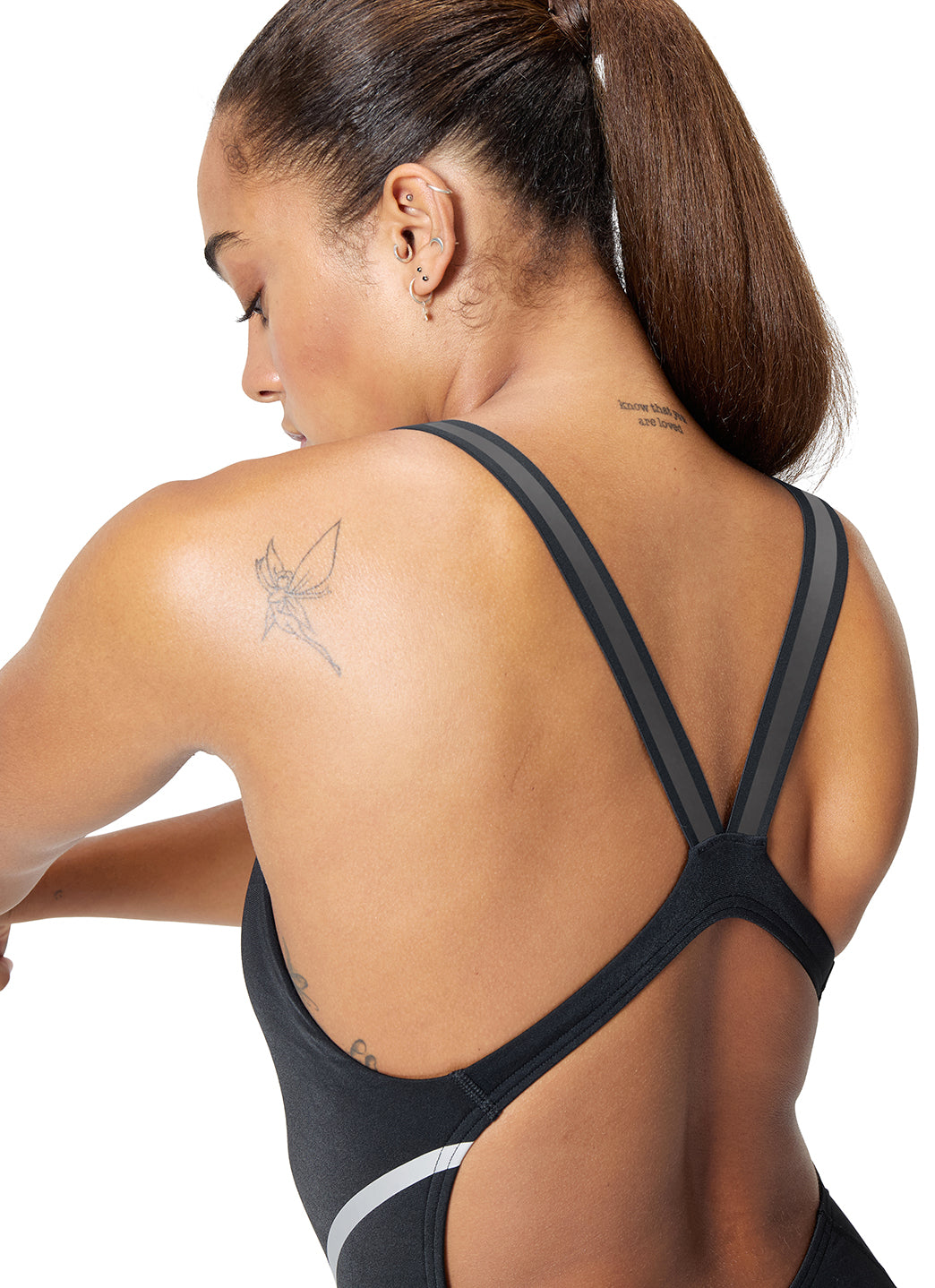 Speedo Women's Movement Back One Piece Swimsuit、mySite、noshort