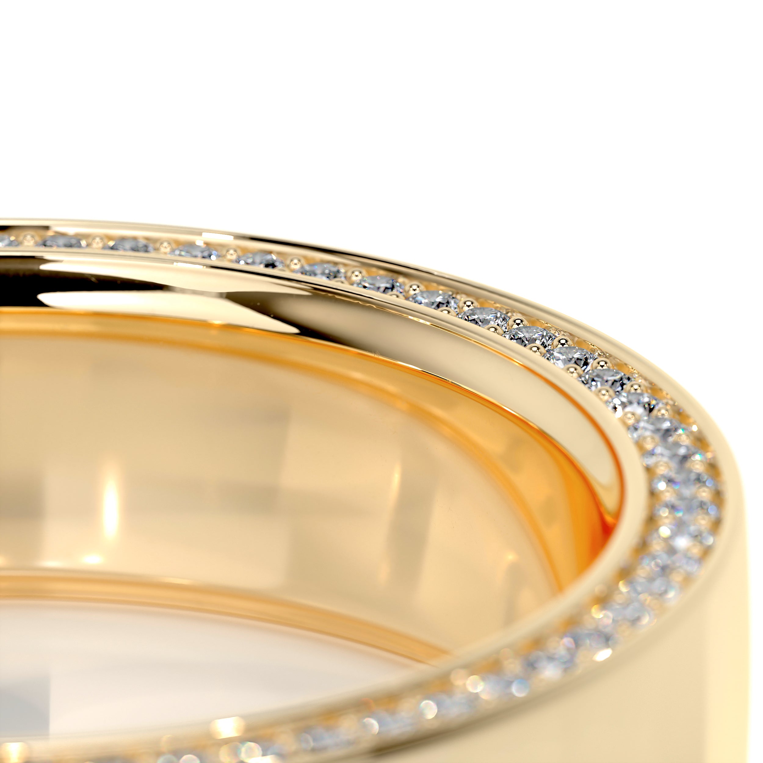 Greg Men's Diamond Wedding Band (0.50 Carat) -18K Yellow Gold、mySite、hinf8tx79