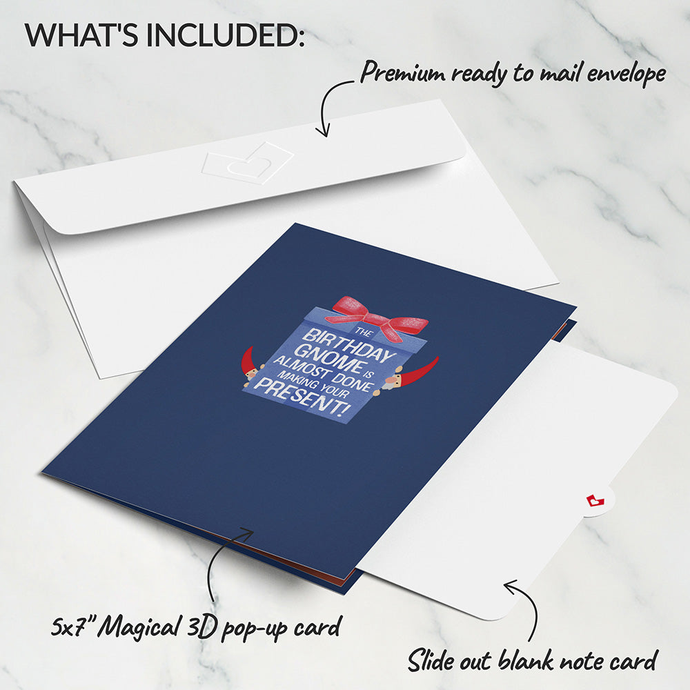 Birthday Gnome Pop-Up Card、mySite、solidvoid