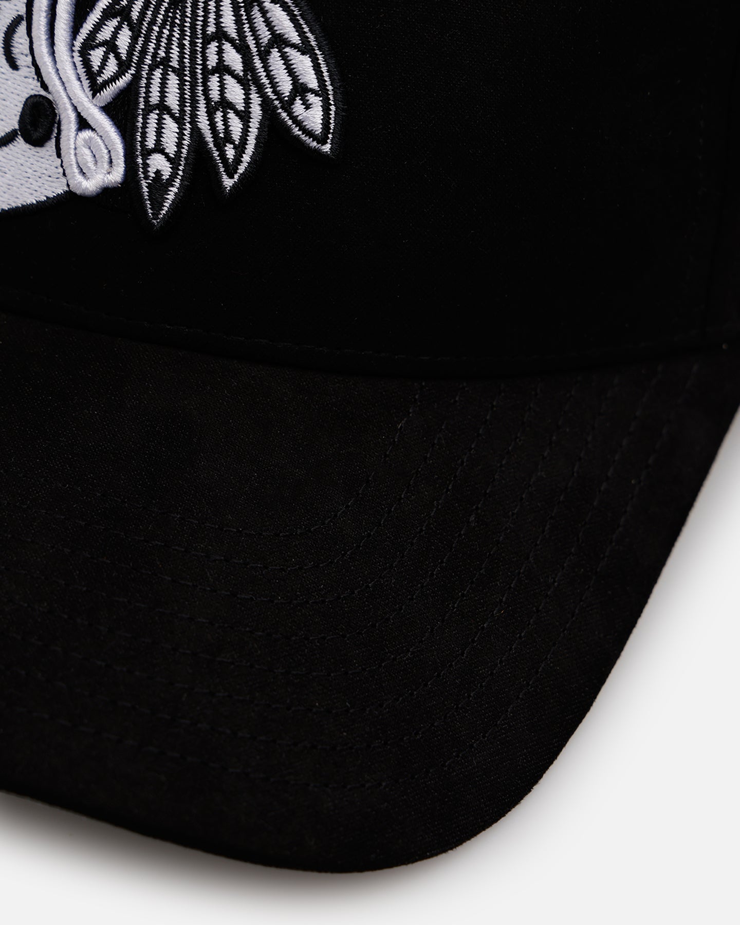 47 Brand Chicago Blackhawks 'Ultrasuede' 47 MVP Strapback Black/White、mySite、zt4zffjzw