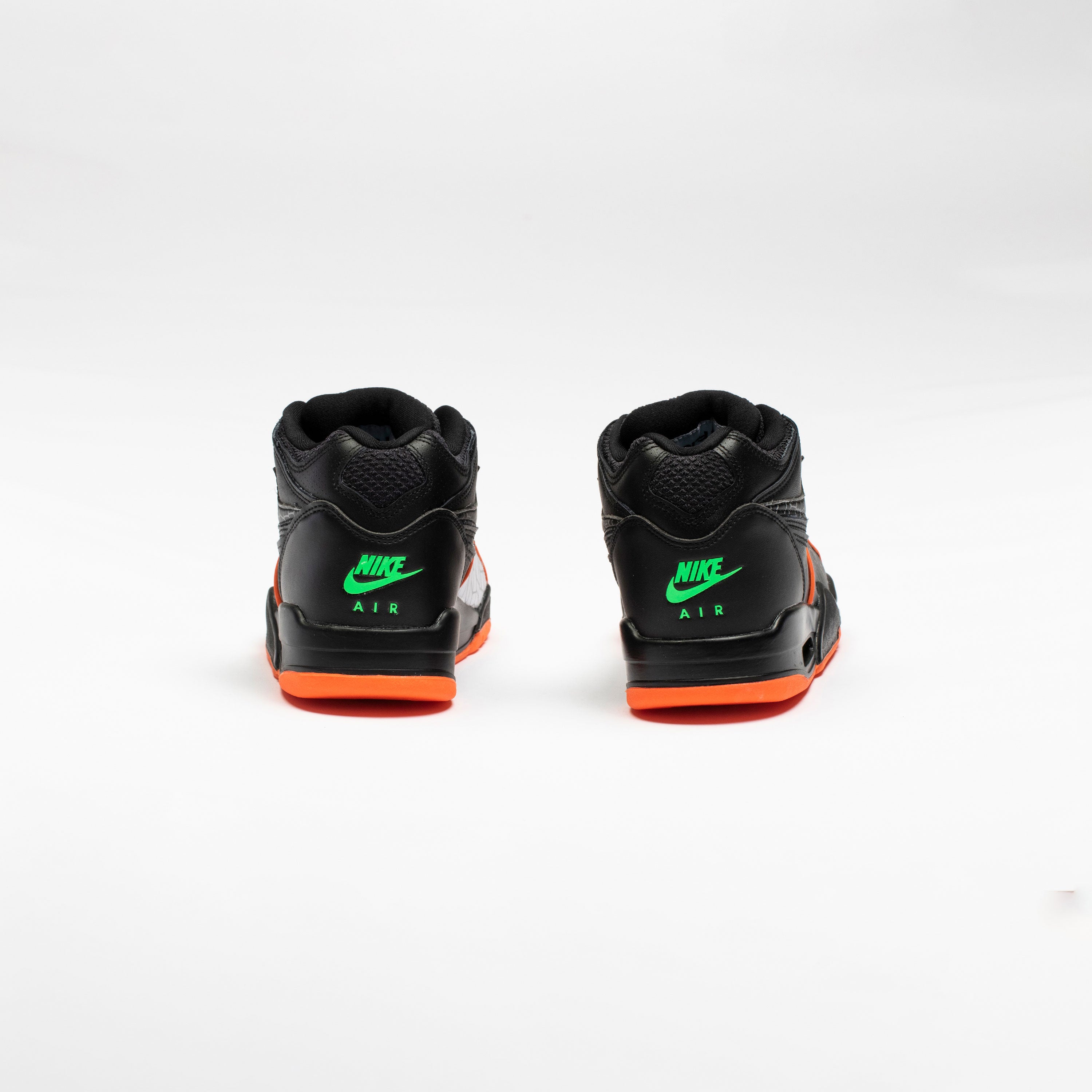 Air Flight 89 All-Star Mens Basketball Shoe - Black/Blaze Orange- Green Strike、mySite、dreamappss