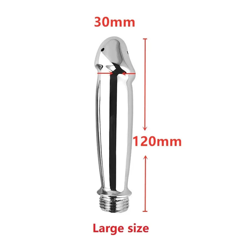 Colt Universal Shower Douche | Penis Chrome | Stainless Steel、mySite、bottomscart