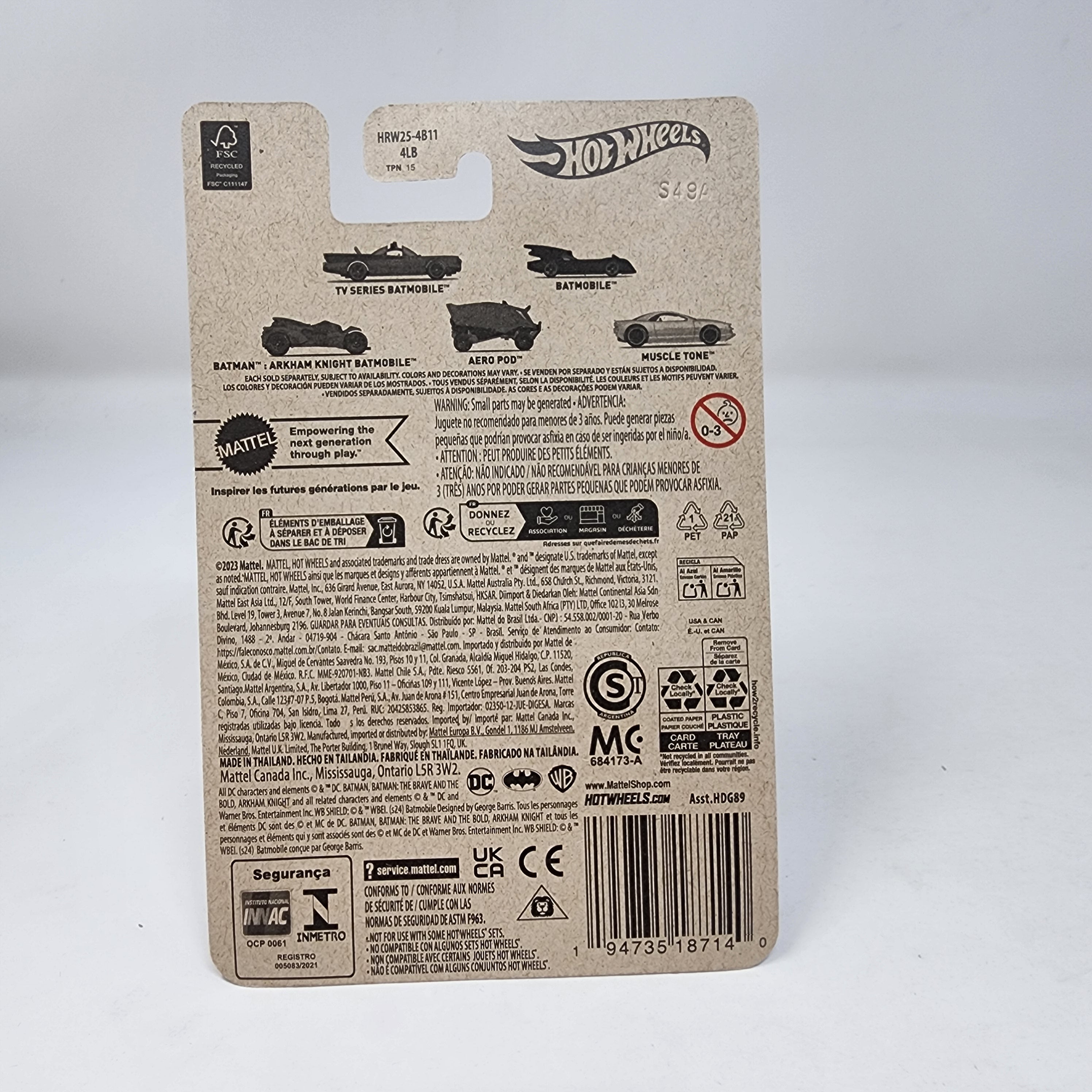 Muscle Tone #9/20 * Hot Wheels Batman Series、mySite、hgirdovlk