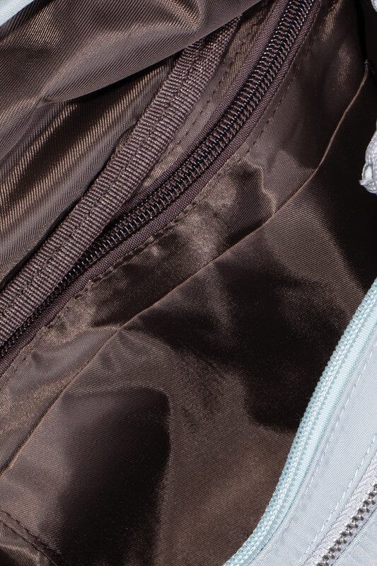 Fame Nylon Crossbody Bag with Adjustable Strap、mySite、camillekostekn