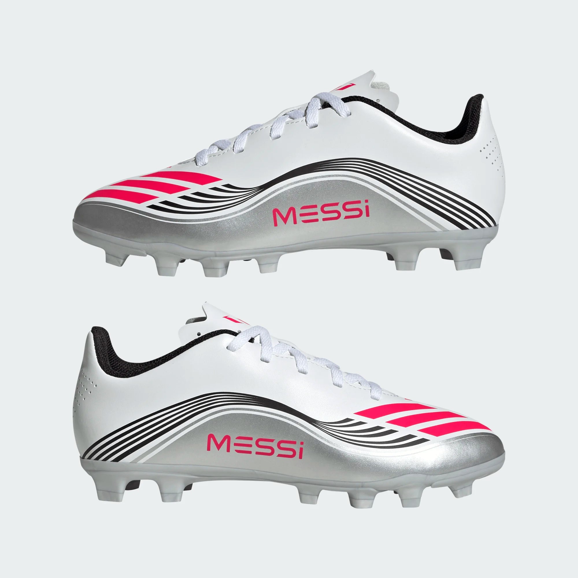 adidas Youth F50 Messi Club FG/MG Junior Soccer Cleats (White/Lucid Red/Silver Metallic)、mySite、shadidas Youth F50 Messi Club FG/MG Junior Soccer Cleats (White/Lucid Red/Silver Metallic)、mySite、glenpowelloop_name