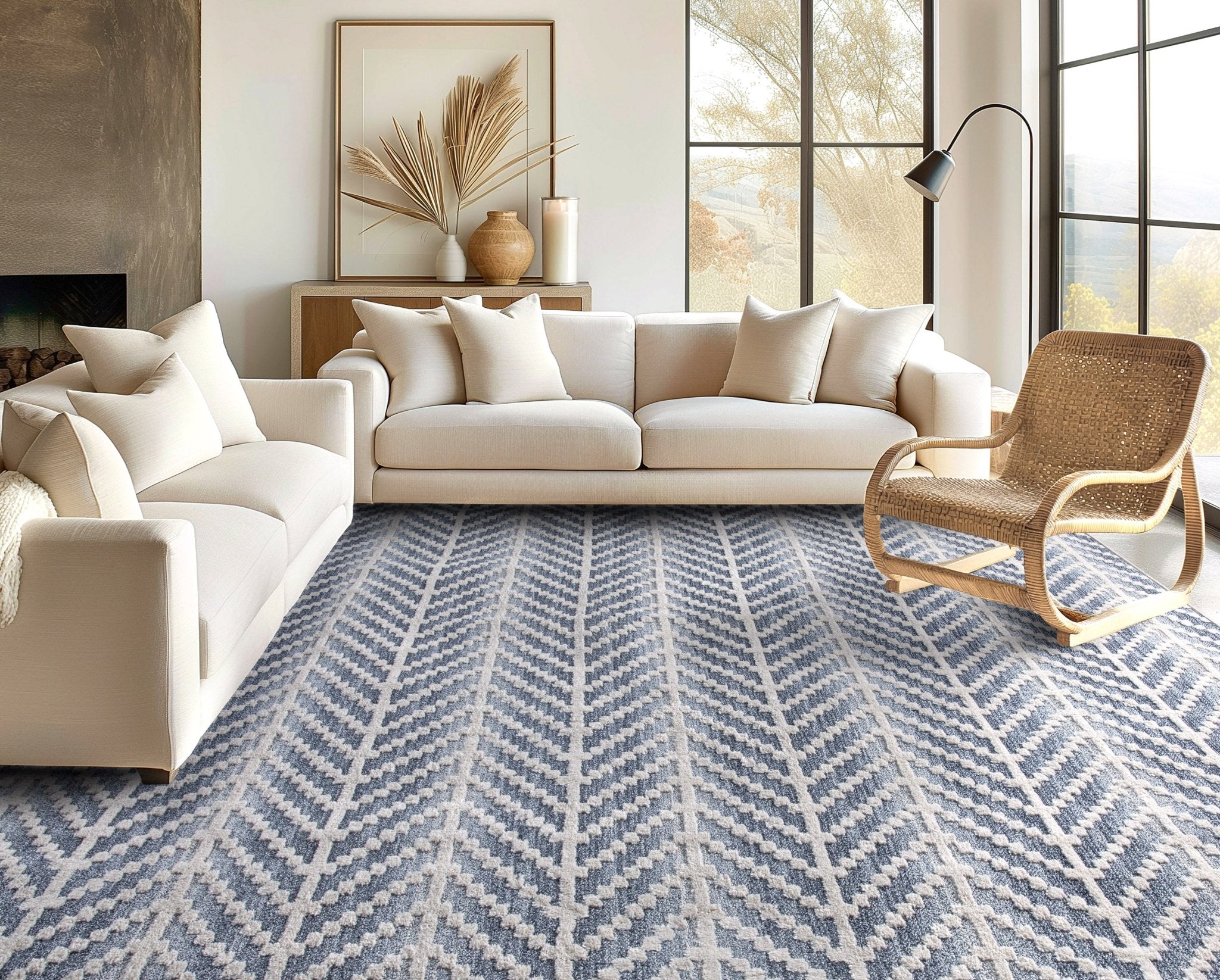 Rhodes Taupe Custom Rug - Ultra Soft, Easy Clean Pile & Personalized Sizes for Your Home、mySite、gigharbornorthrealestate