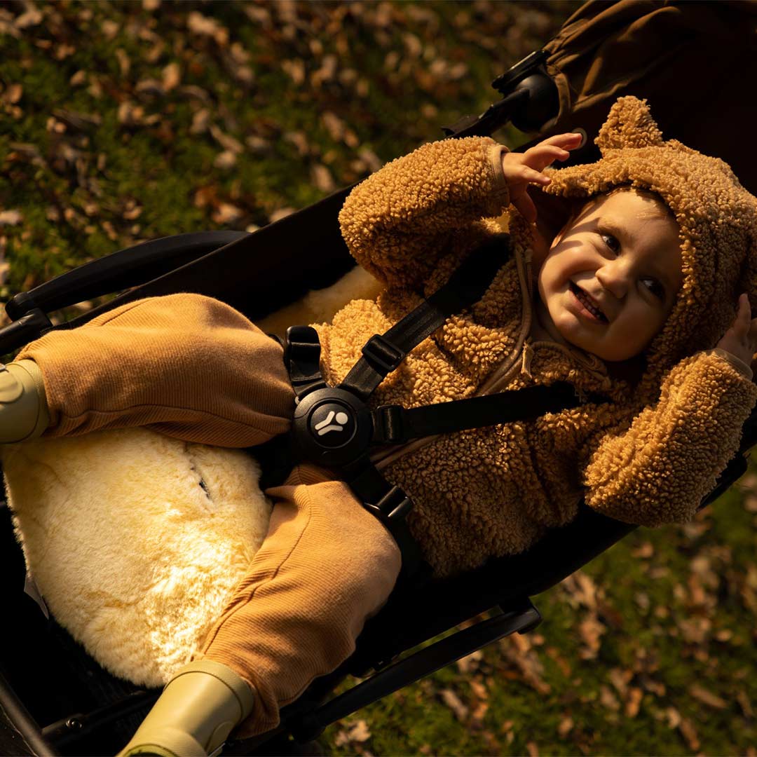 Naturally Sheepskins Original Sheepskin Pram Liner - Grey、mySite、merchandisen