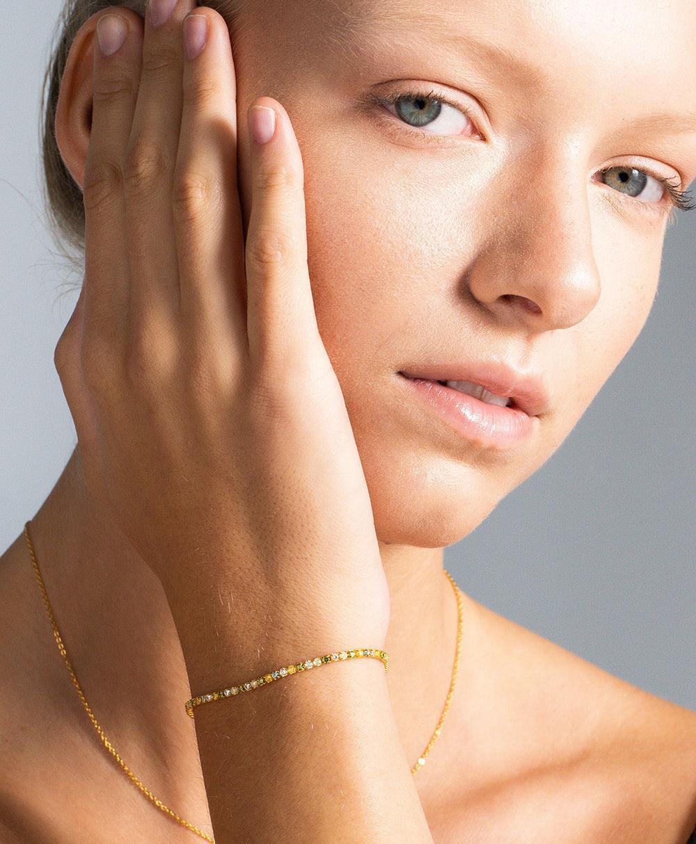 Mila Bracelet Multi 18ct Gold Plated、mySite、botmansion