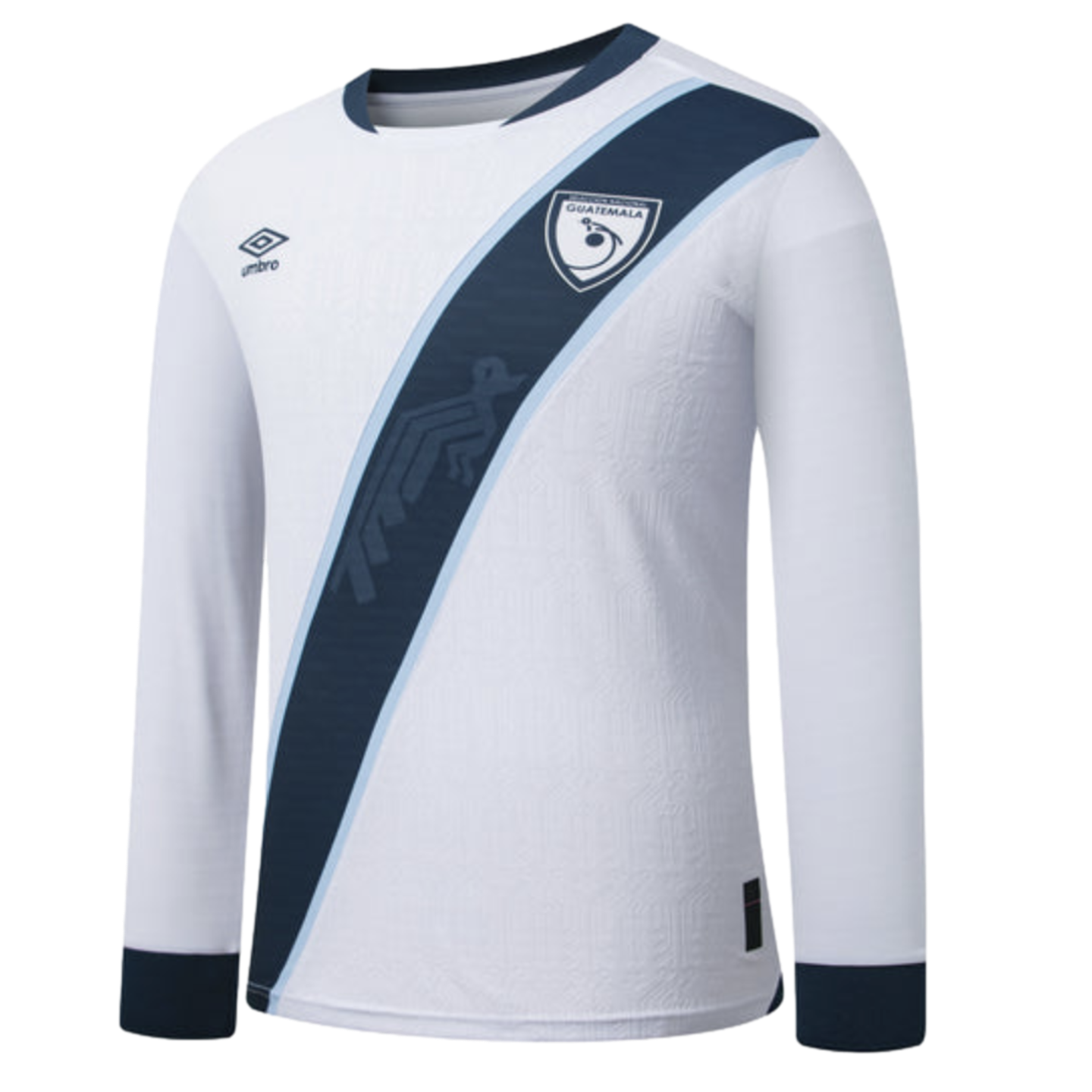 Umbro Guatemala 25/26 Long Sleeve Home Jersey、mySite、noshort