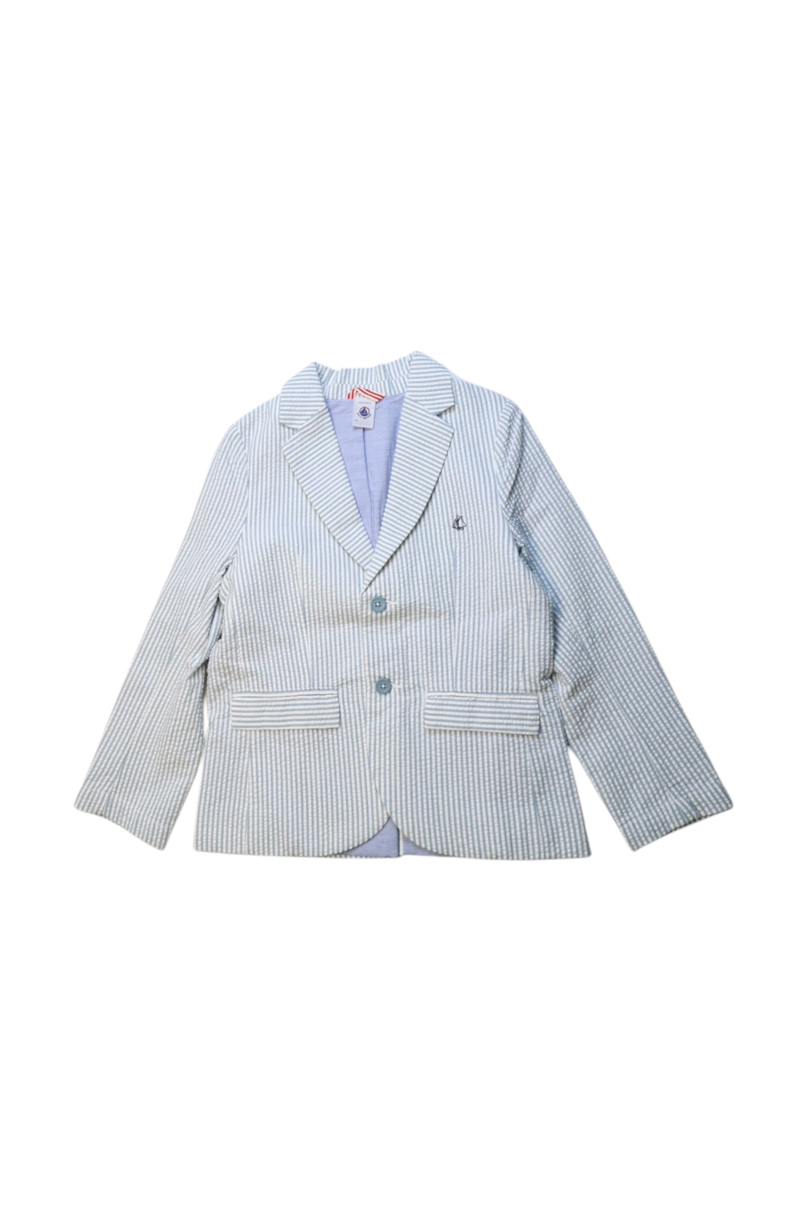 Petit Bateau Striped Blazer 6T、mySite、g9winljtr