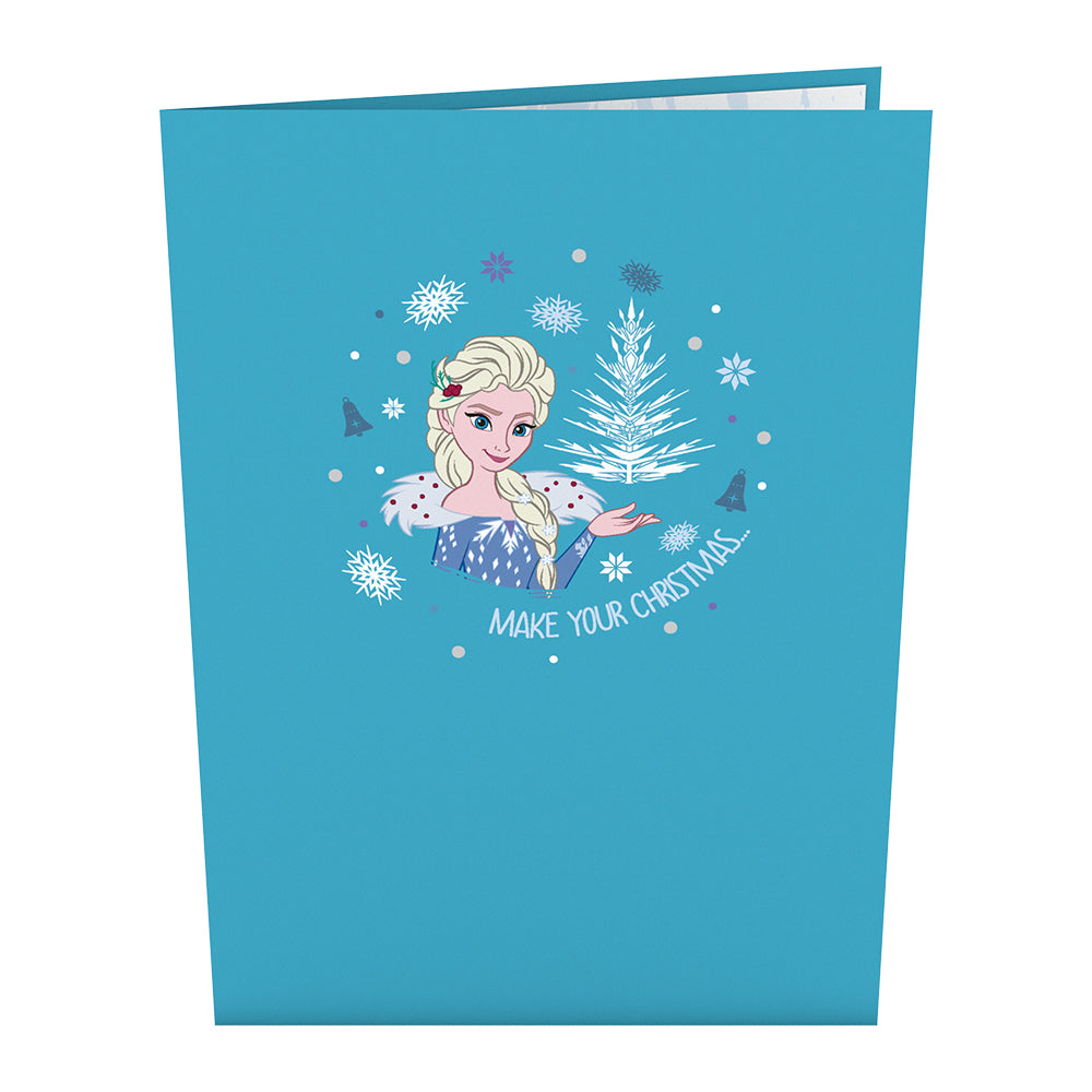 Disney Frozen Elsa Christmas Pop-Up Card、mySite、solidvoid