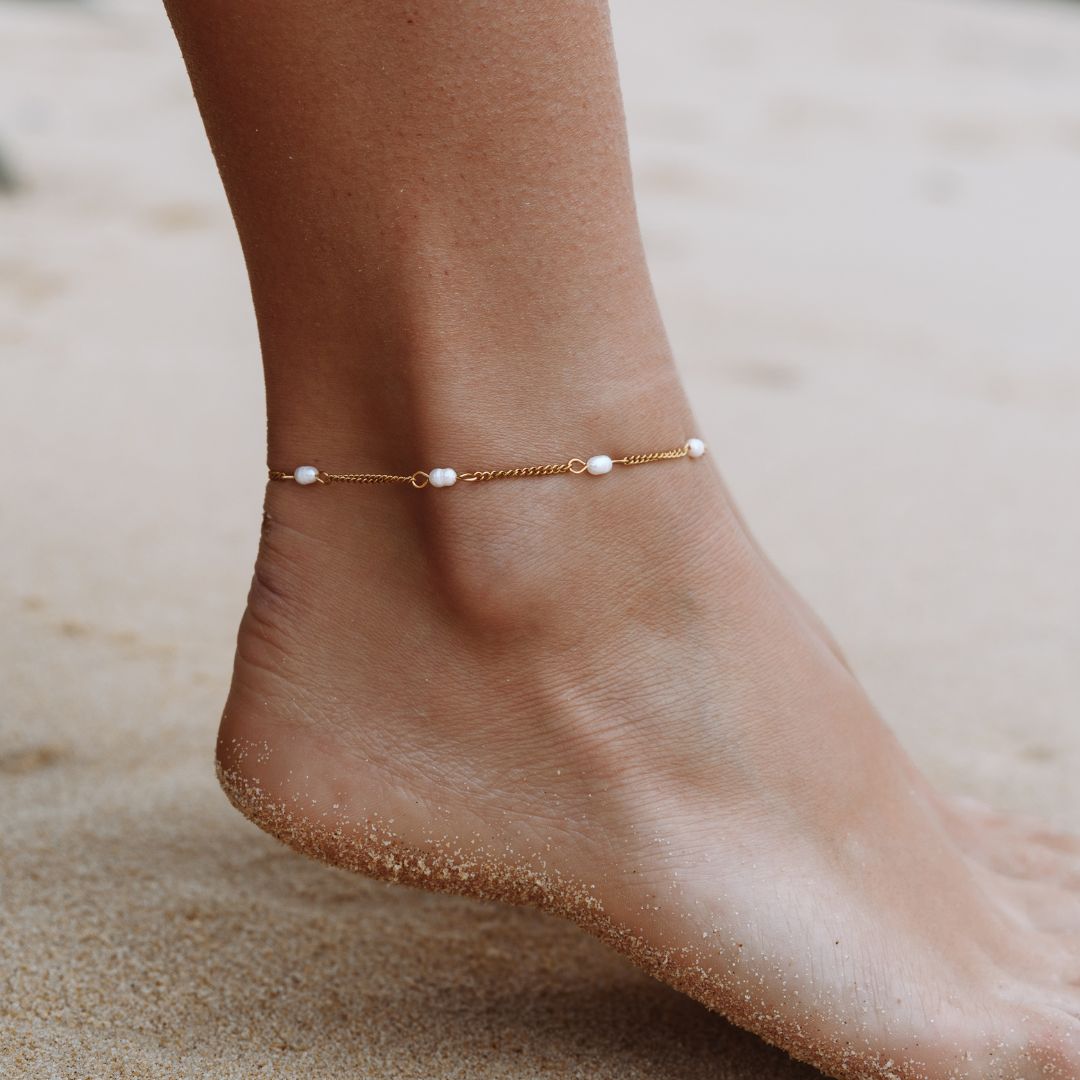 Freshwater Pearls Anklet、mySite、hinf8tx79