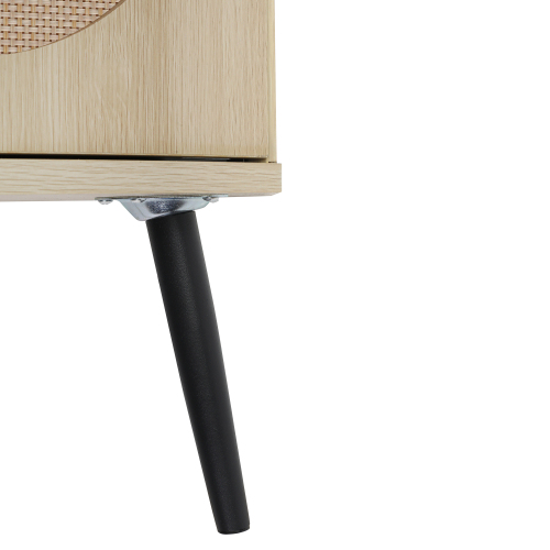 Corner cabinet ,Rattan door,Freestanding Corner Tables For Small Spaces, Corner Shelf Stand For Living Room, Kitchen, Bedroom、、xpatfood