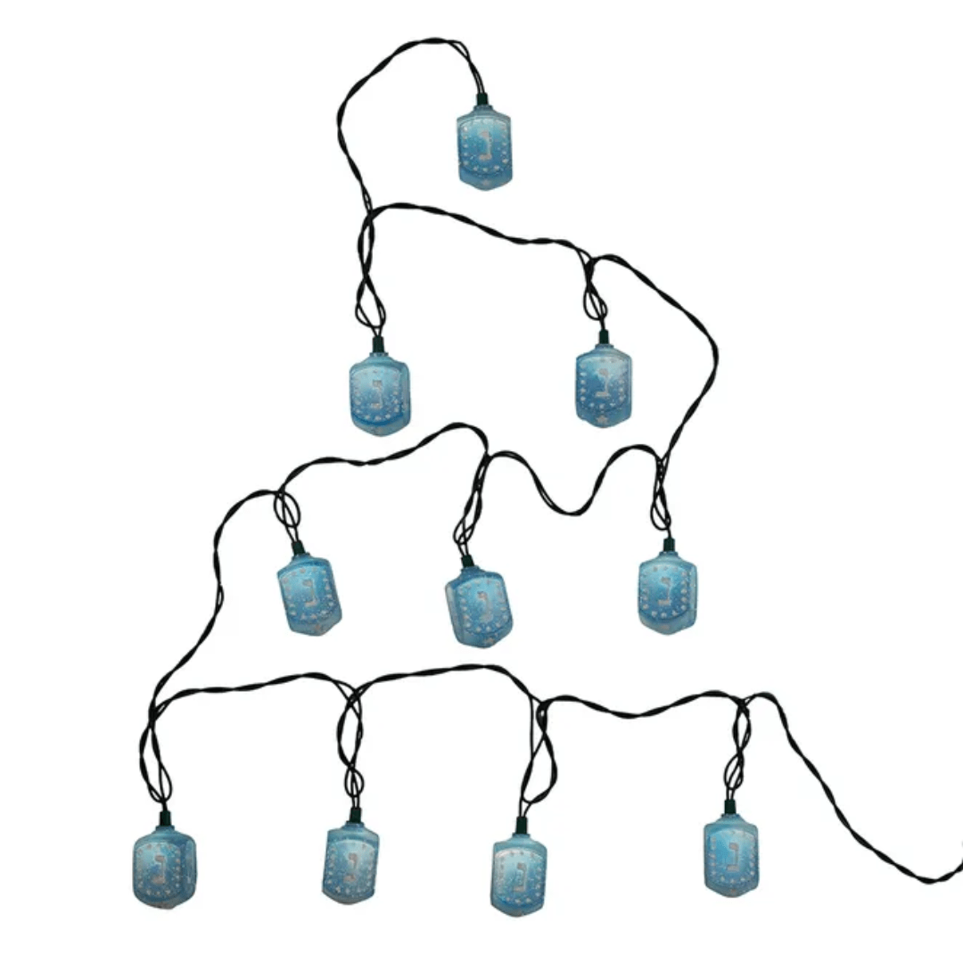 Blue Dreidel String Lights、mySite、topwebapps