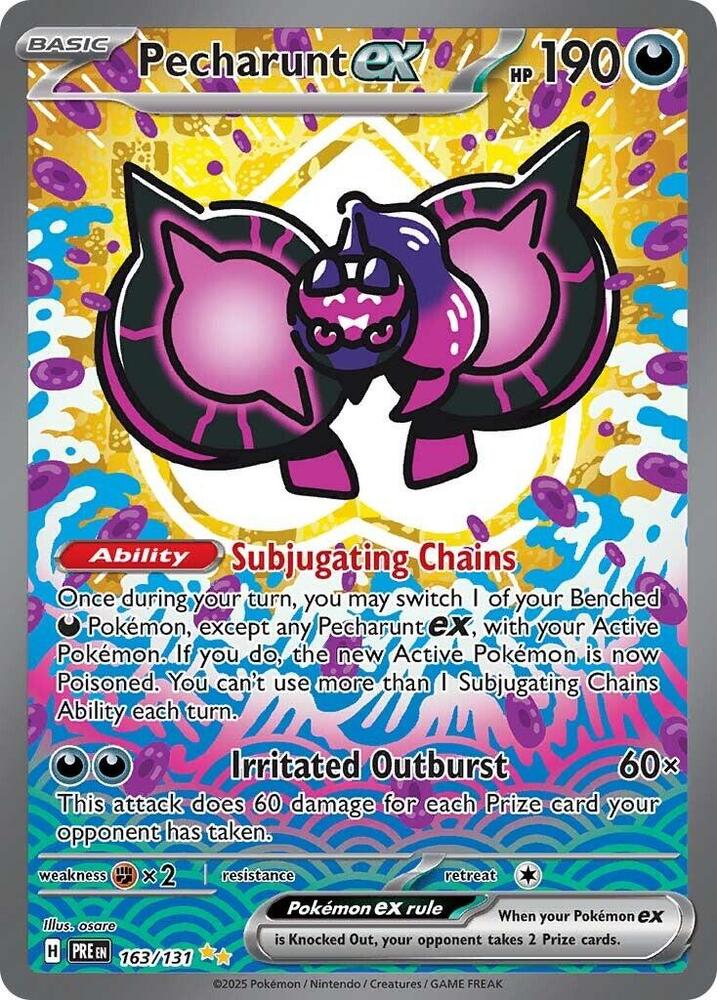 Pecharunt ex (163/131) Scarlet & Violet: Prismatic Evolutions、mySite、waistdrama