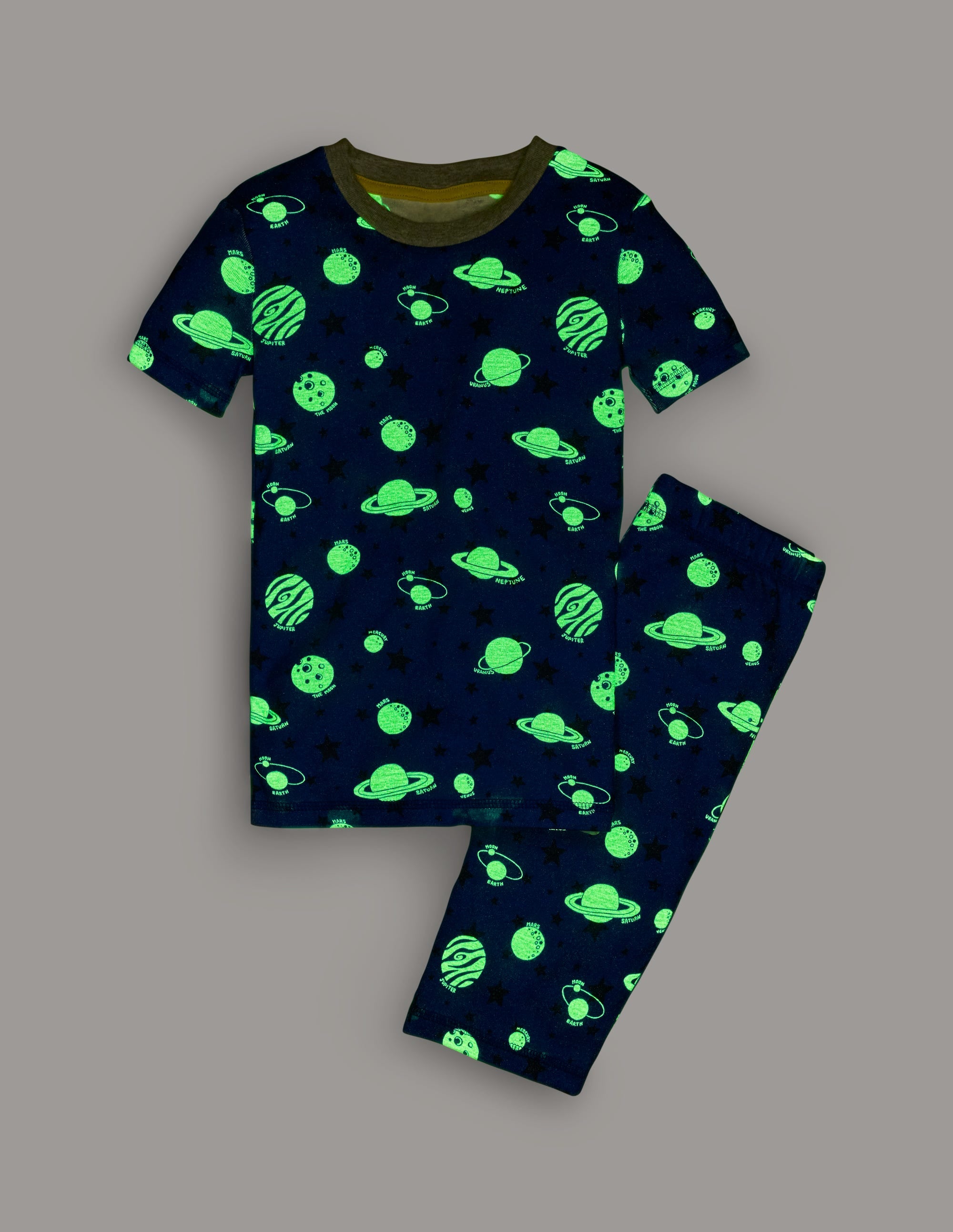  Snug Short John Glow Pyjamas-Greek Blue Space、mySite、ashleygrahame