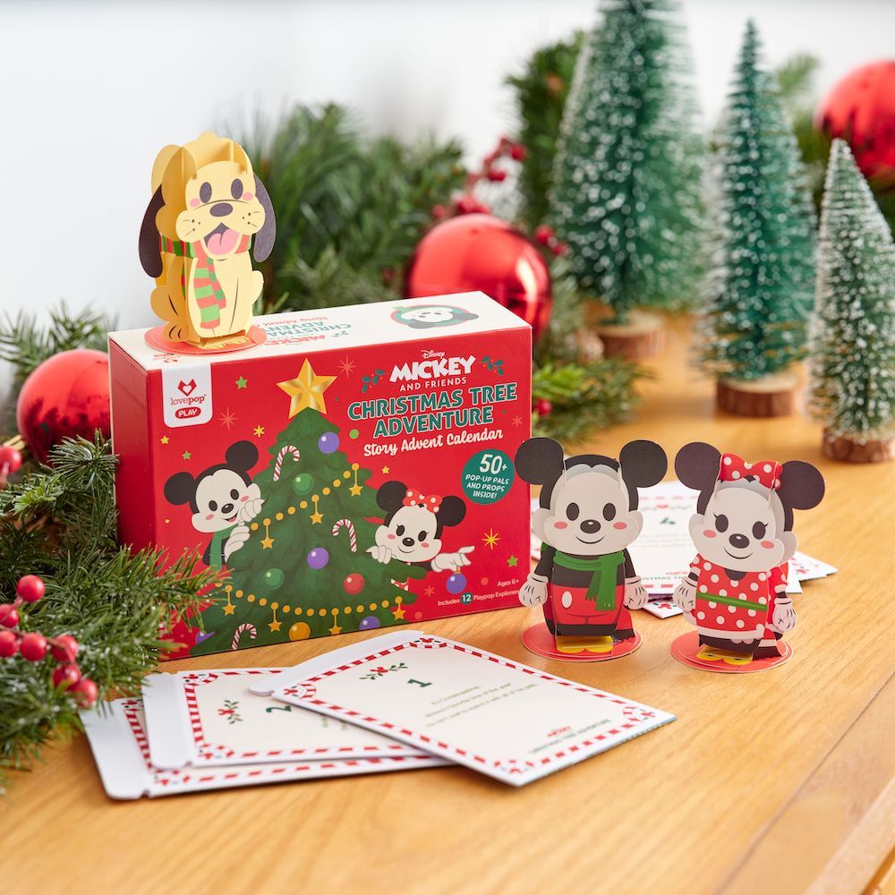 Advent Calendar: Disney's Mickey and Friends Christmas Tree Adventure、mySite、solidvoid