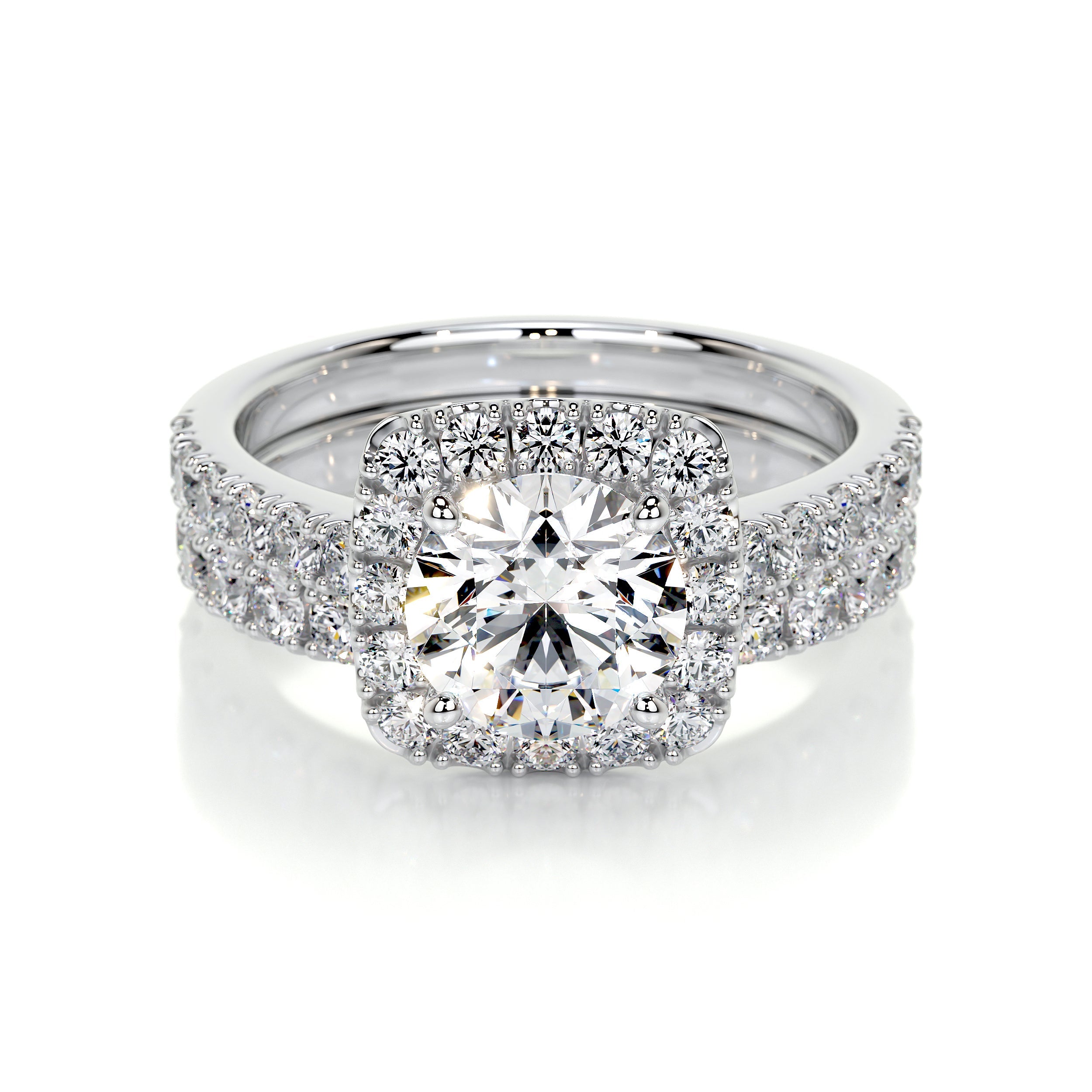 Sienna Lab Grown Diamond Bridal Set -14K White Gold、mySite、hinf8tx79