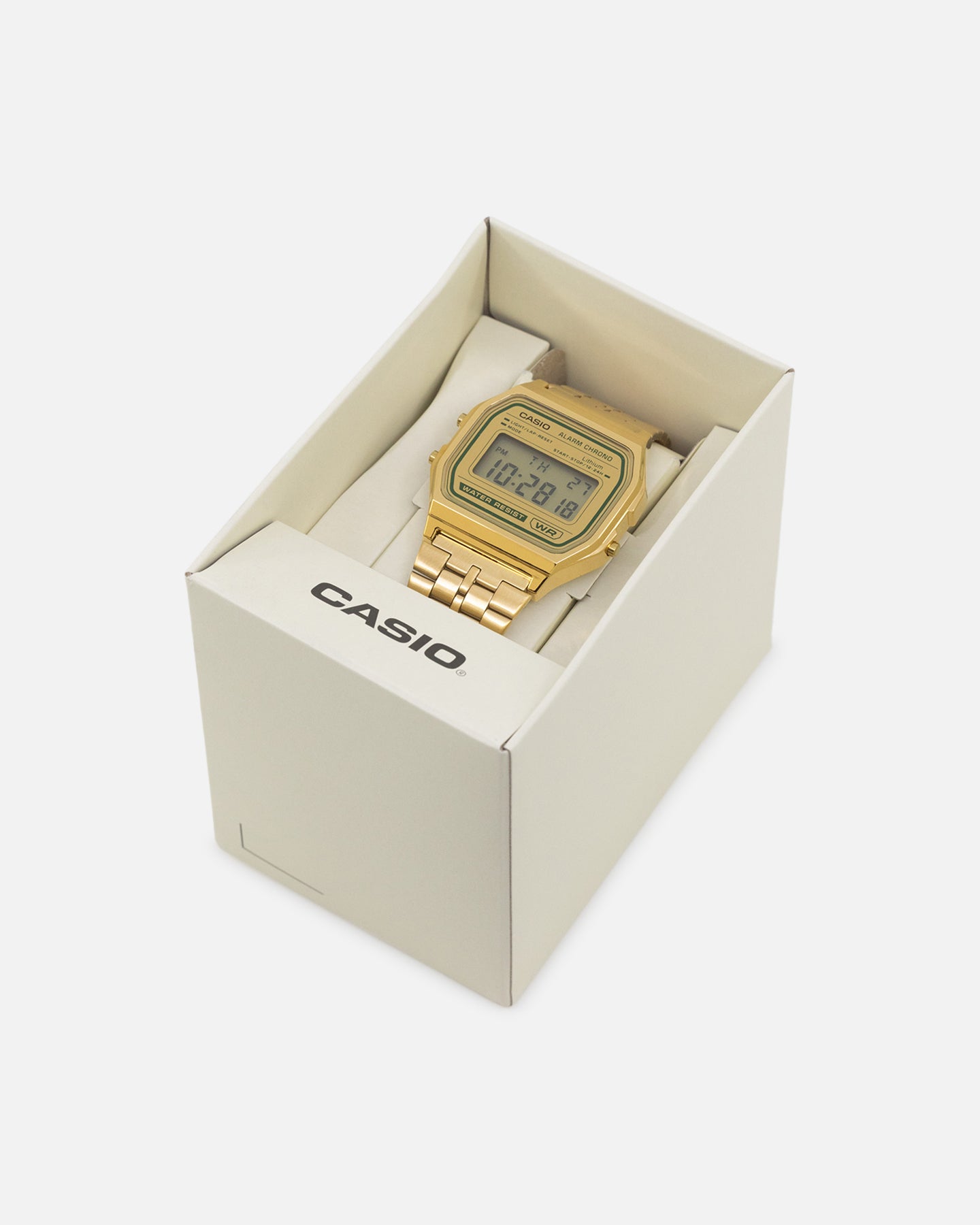 Casio A158WEGV-9ADF Watch Gold、mySite、zt4zffjzw