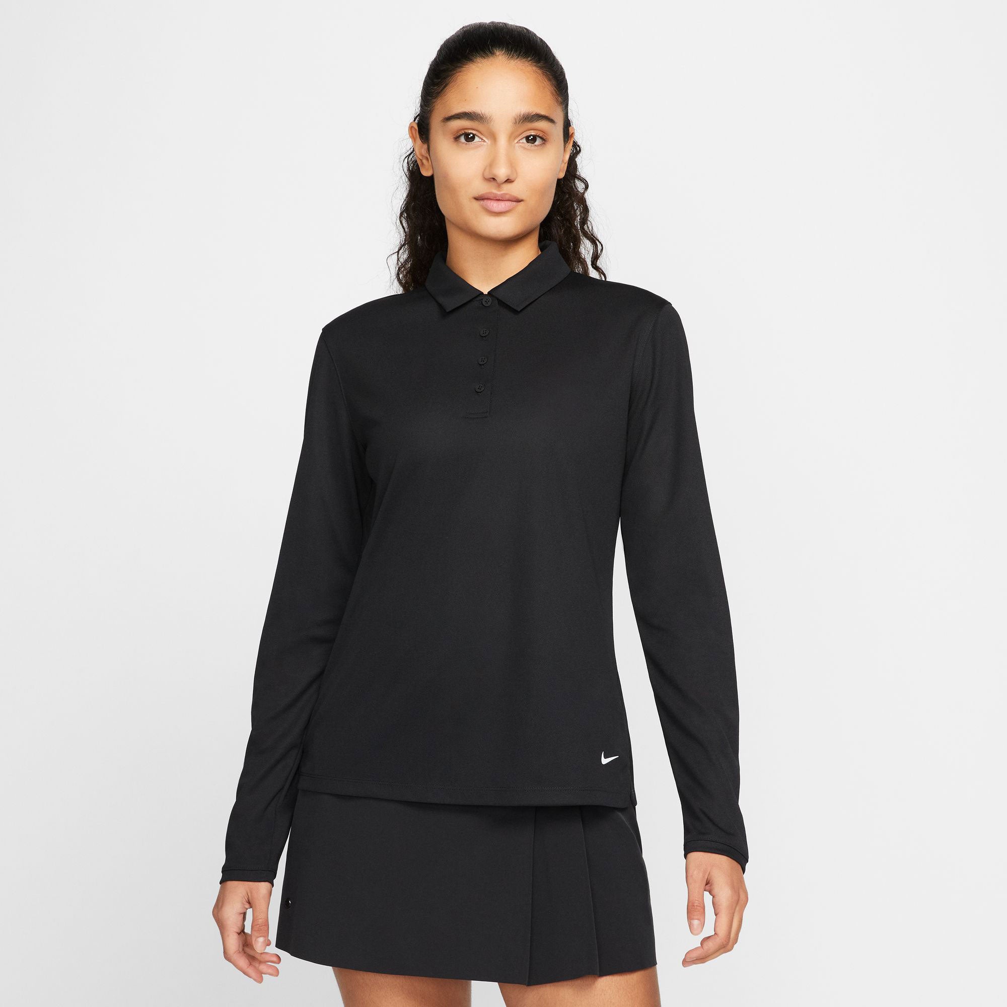 Nike Victory Women's Dri-FIT Long Sleeve Tennis Polo、mySite、neckold