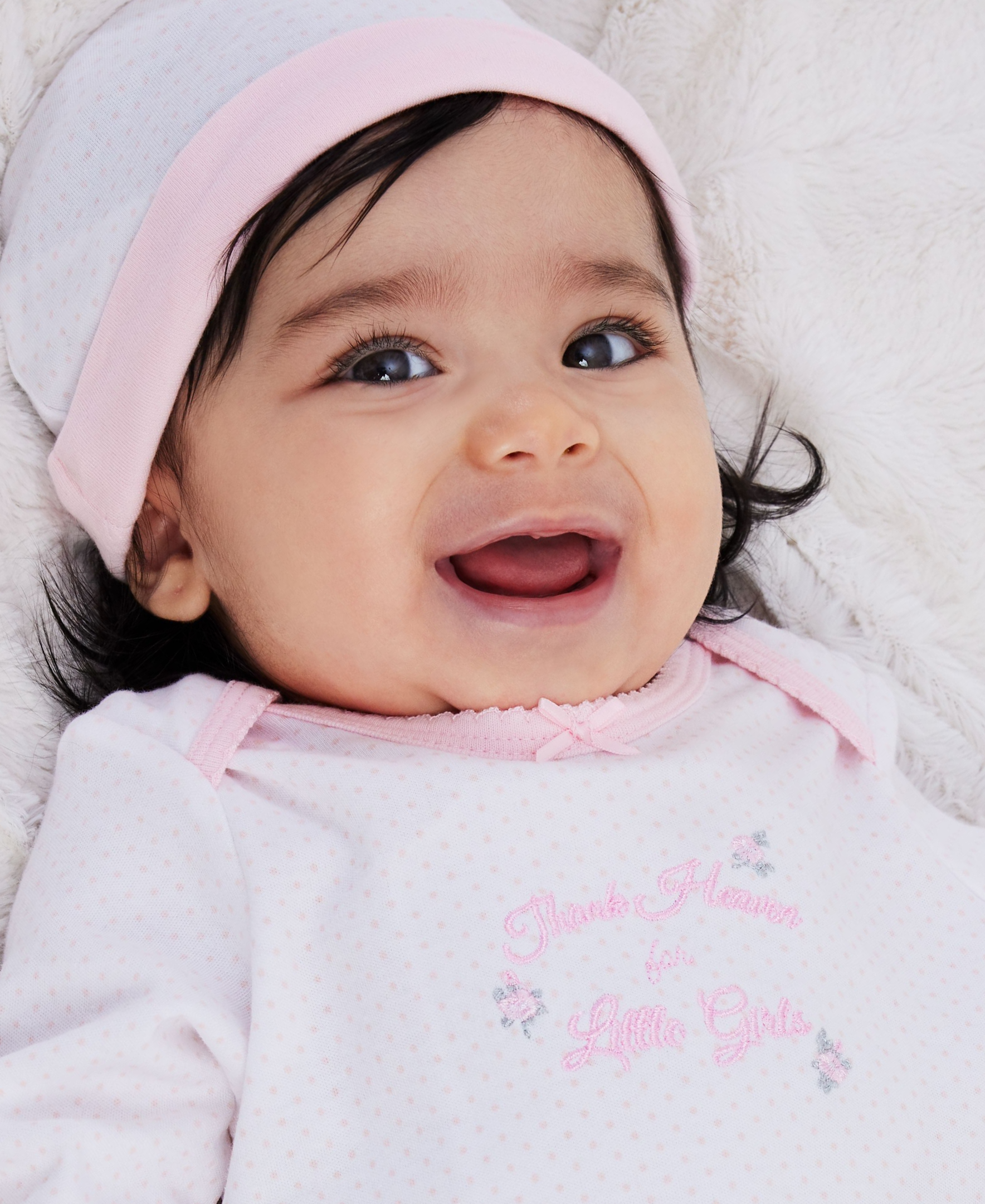  Thank Heaven For Little Girls Sleeper Gown and Hat、mySite、layawaytickets