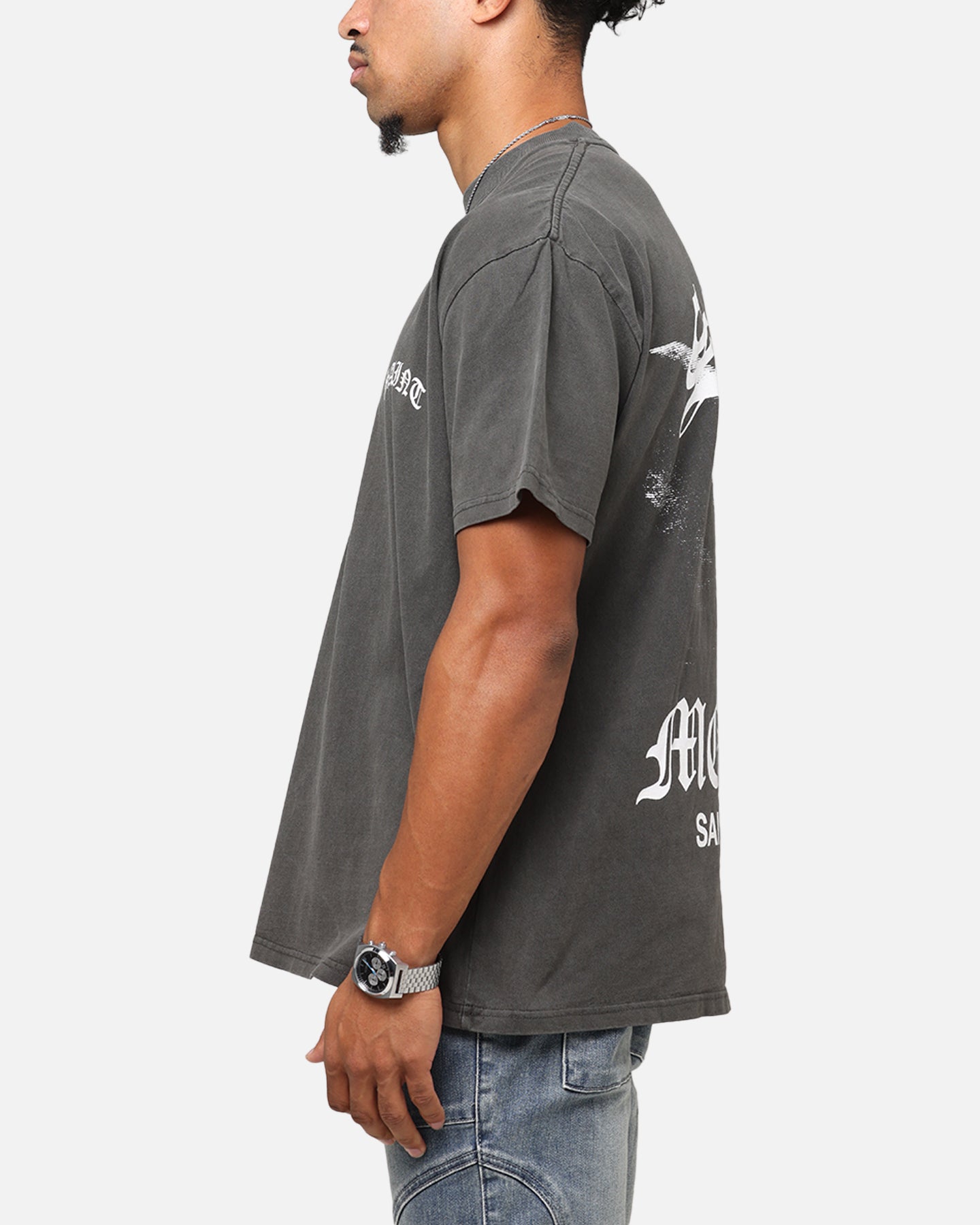 Saint Morta Maiden Boxy T-Shirt Black Wash、mySite、zt4zffjzw