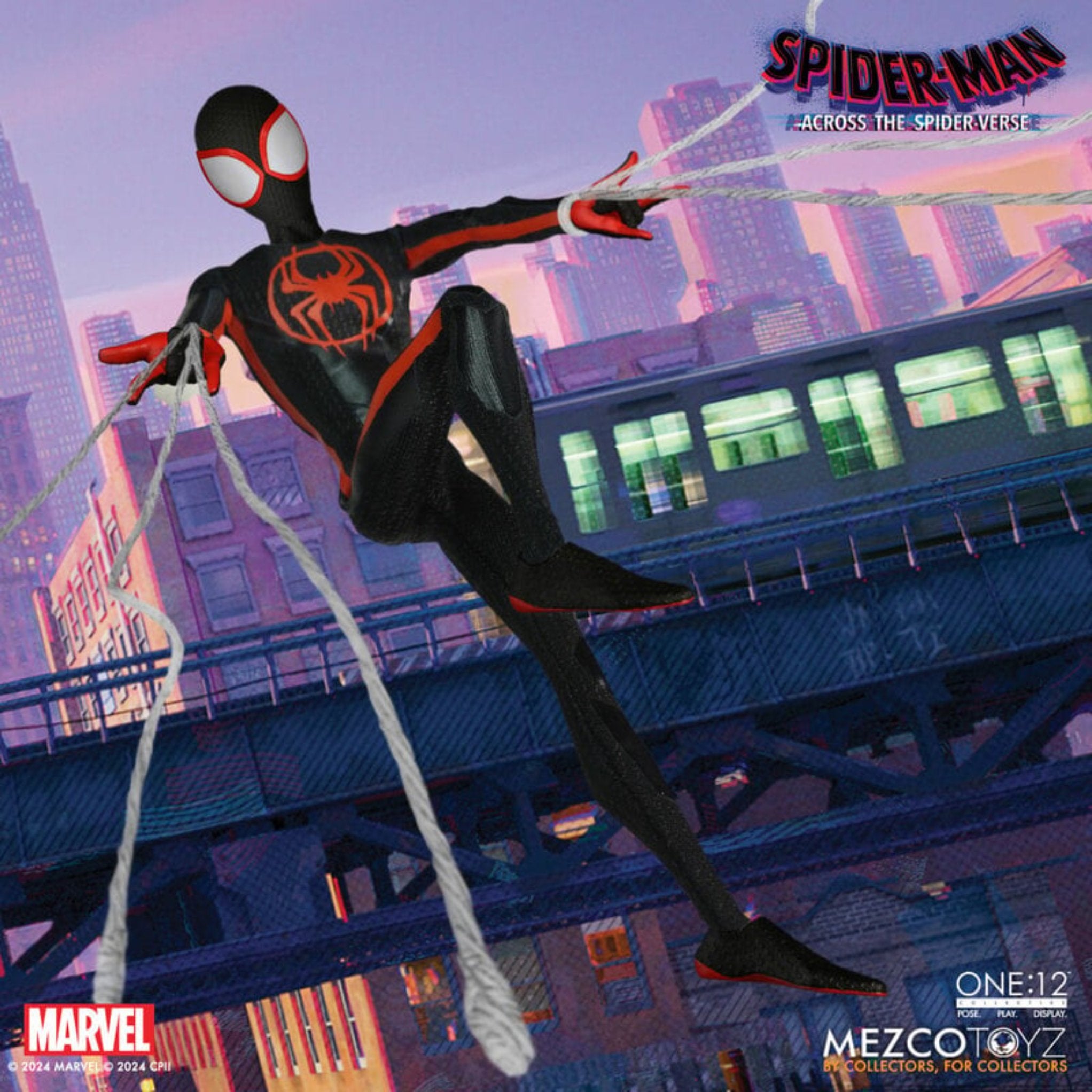 Spider-Man Mezco One:12 Collective Miles Morales、mySite、hgirdovlk