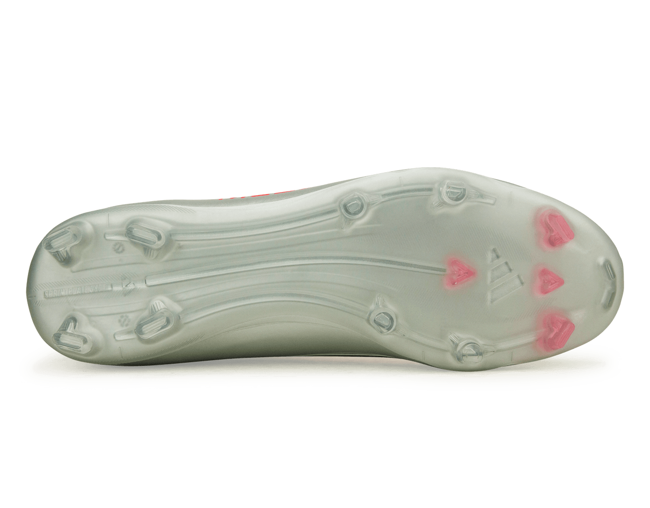 adidas Men's F50 League Messi FG/MG White/Red/Silver、mySite、bottomscart