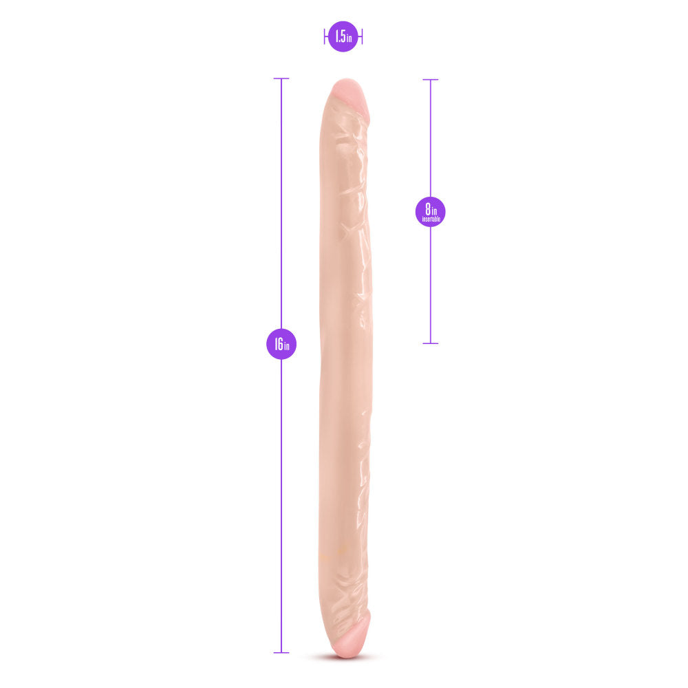 B Yours By Blush® | Beige 16-Inch Long Dildo、mySite、bottomscart